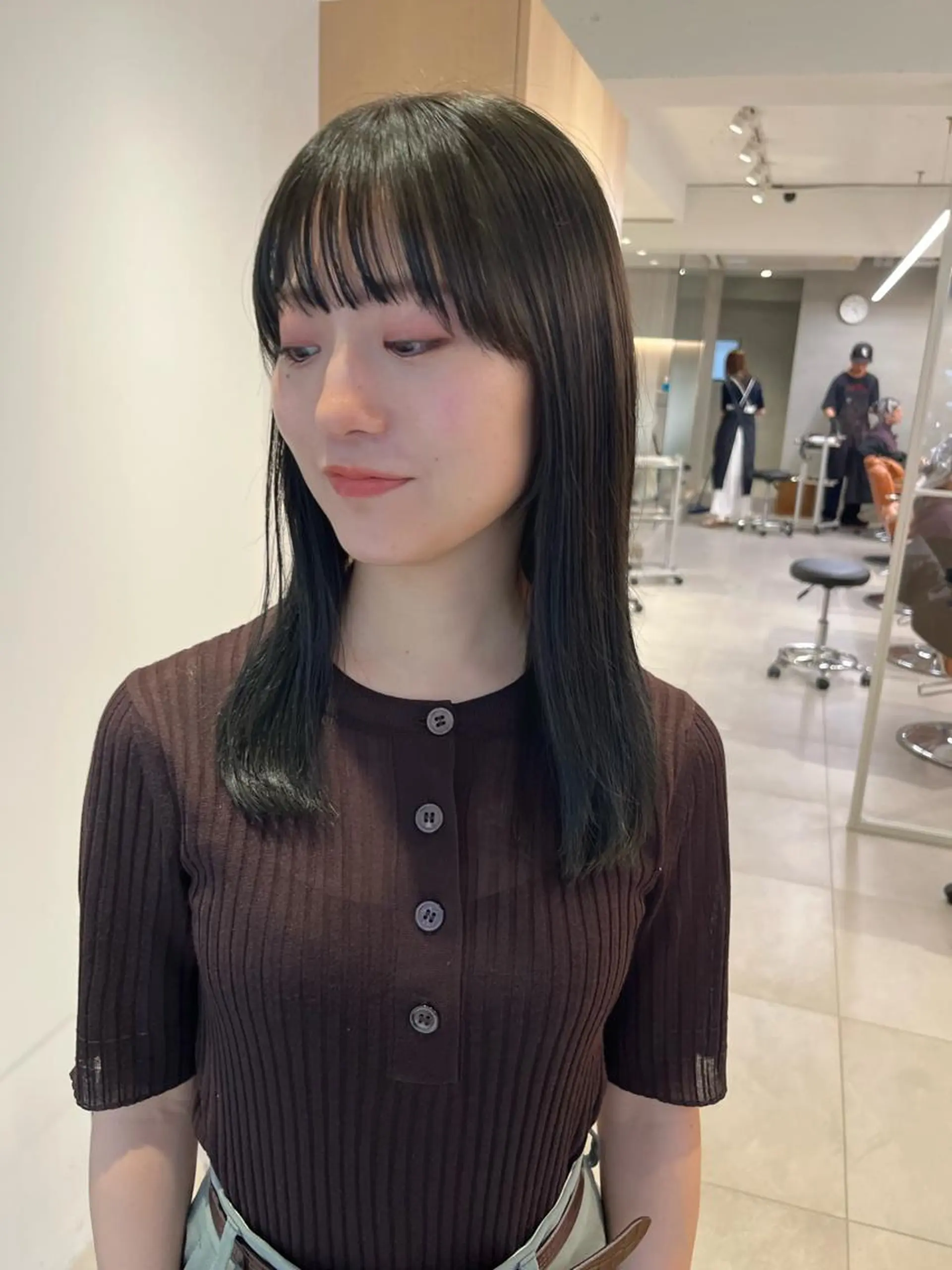 ミディアム カラー お洒落パーマ/ボブ ❄️Tomoka❄️のヘアスタイル