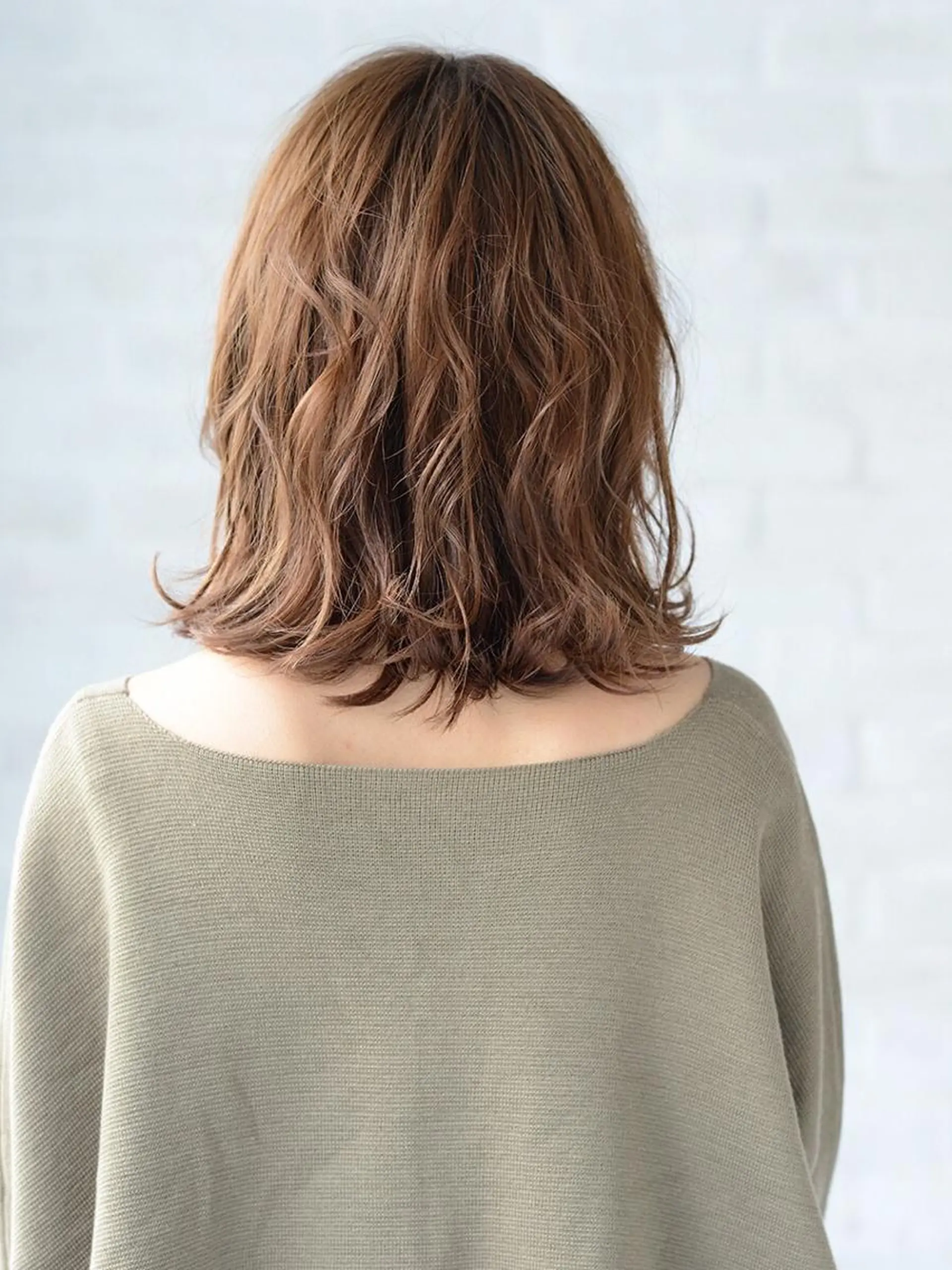 ミディアム カラー パーマ ショート/ボブ オオタダイスケのヘアスタイル