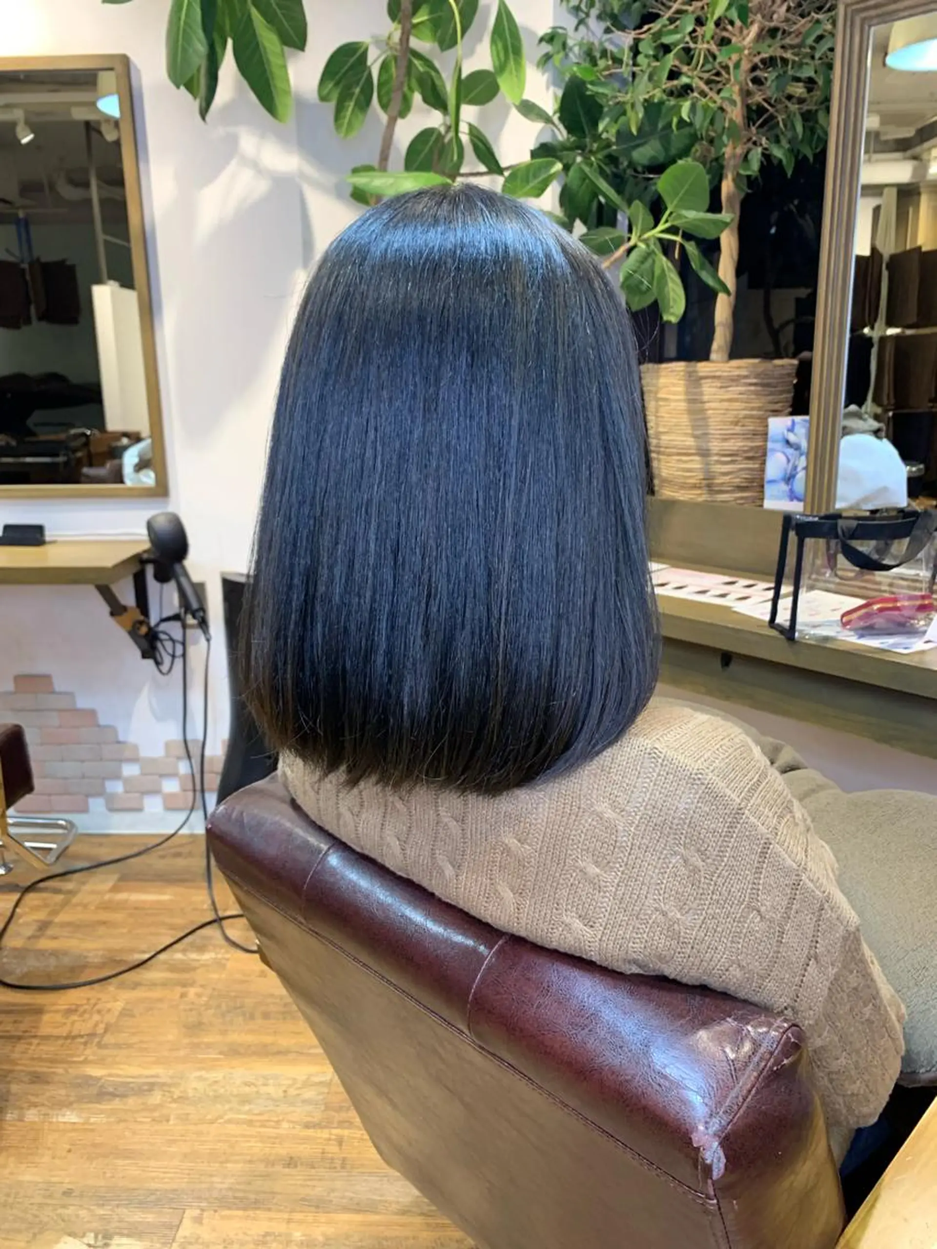 ミディアム カラー ✨️美髪矯正×似合わ せ艶カラー✨藤田透のヘアスタイル