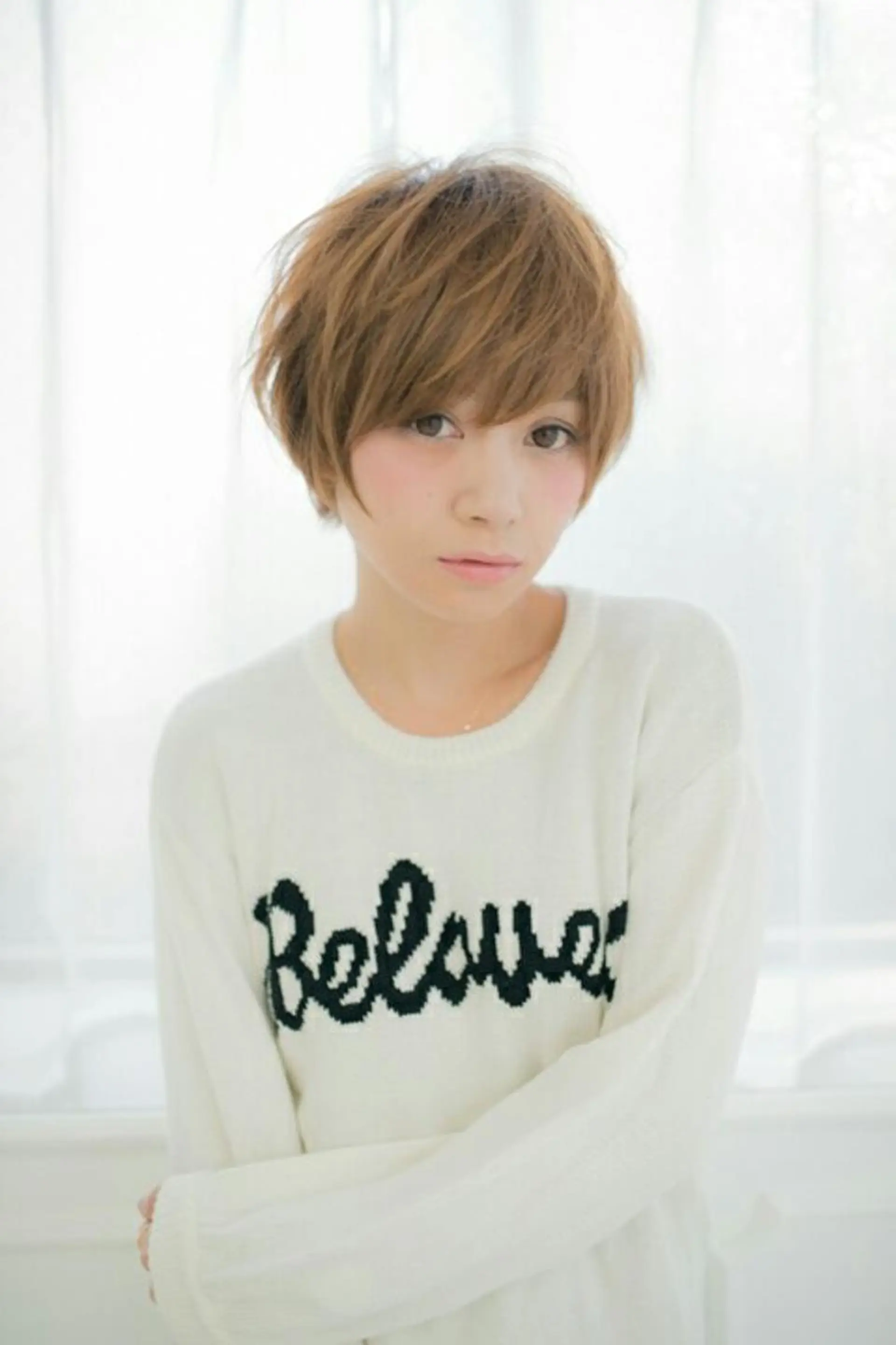 カラー イルミナカラー カット 下地 康裕のヘアスタイル