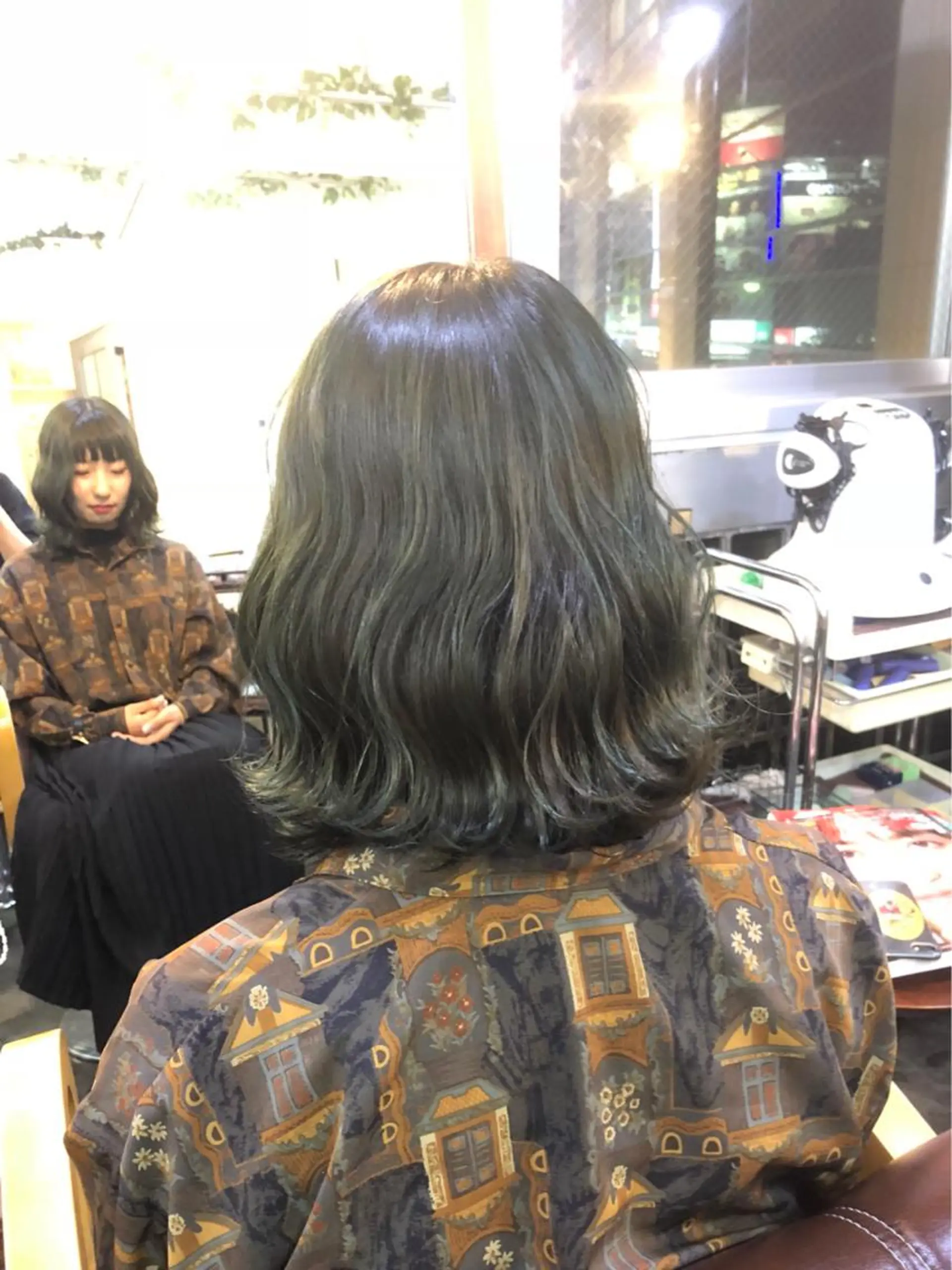 ミディアム カラー 大久保 知矢のヘアスタイル