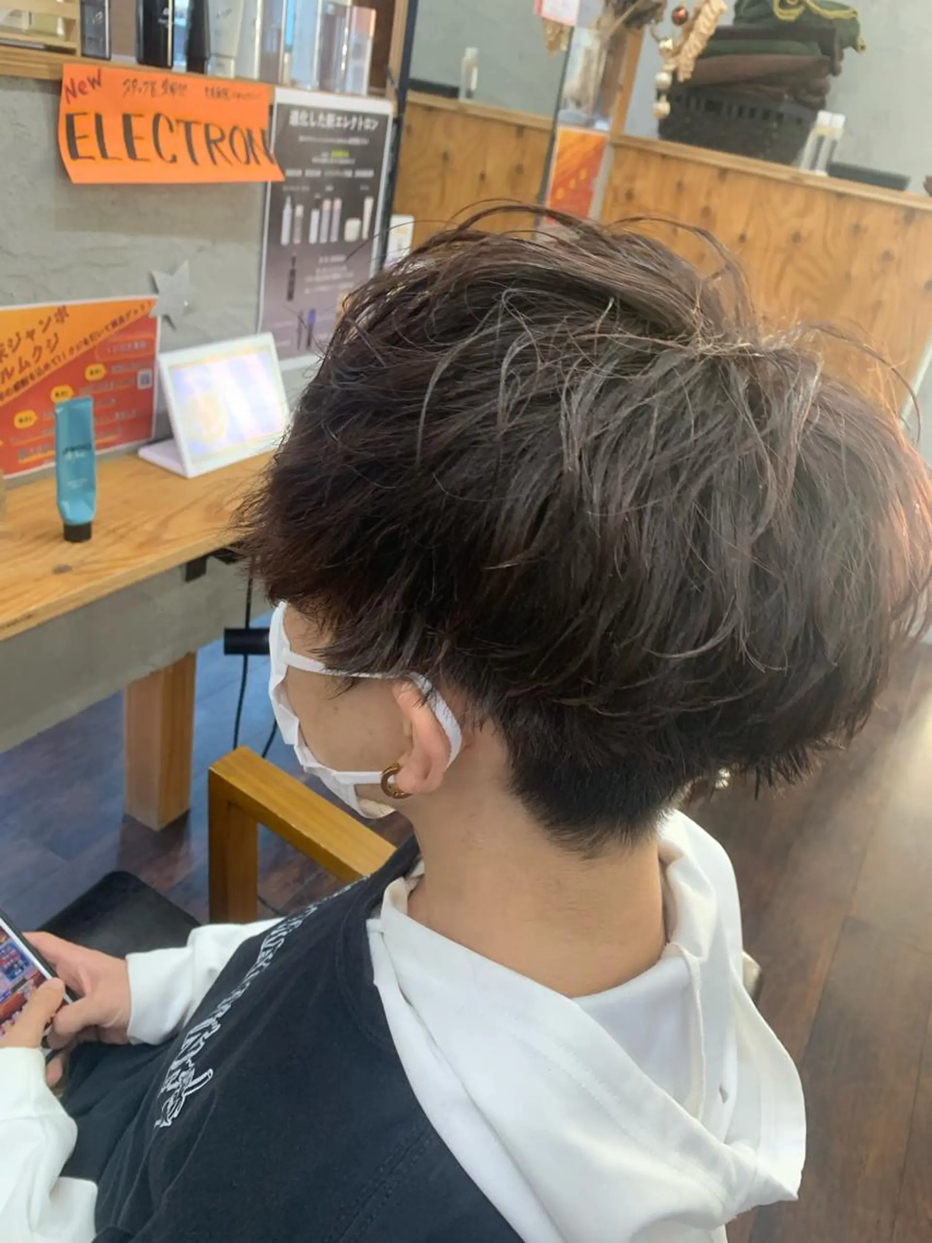 カラー ヘアアレンジ ブラウンカラー オレンジ オレンジブラウン 都築 優菜のヘアスタイル