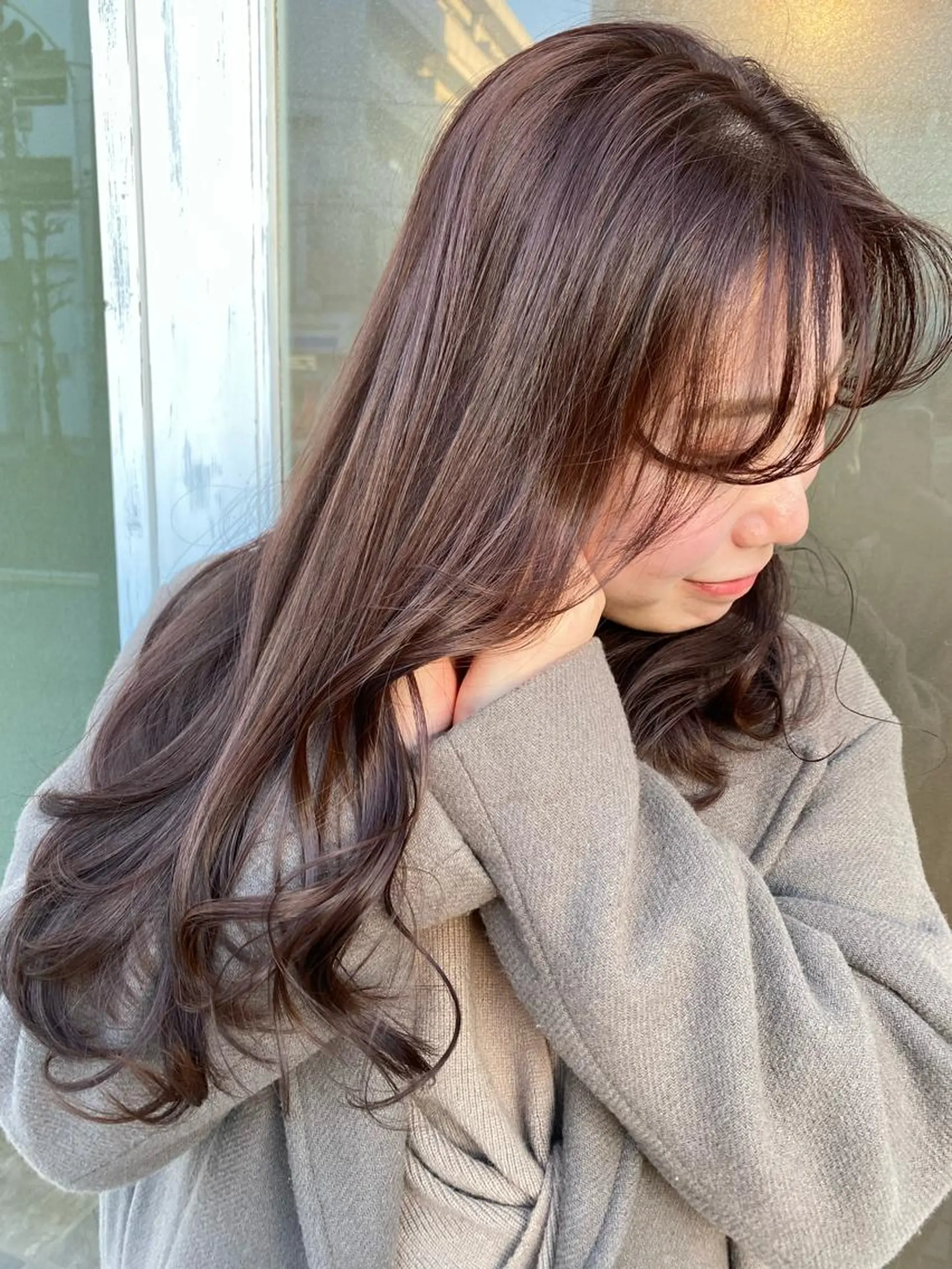 ミディアム 🌼yuna🌼 pagesのヘアスタイル