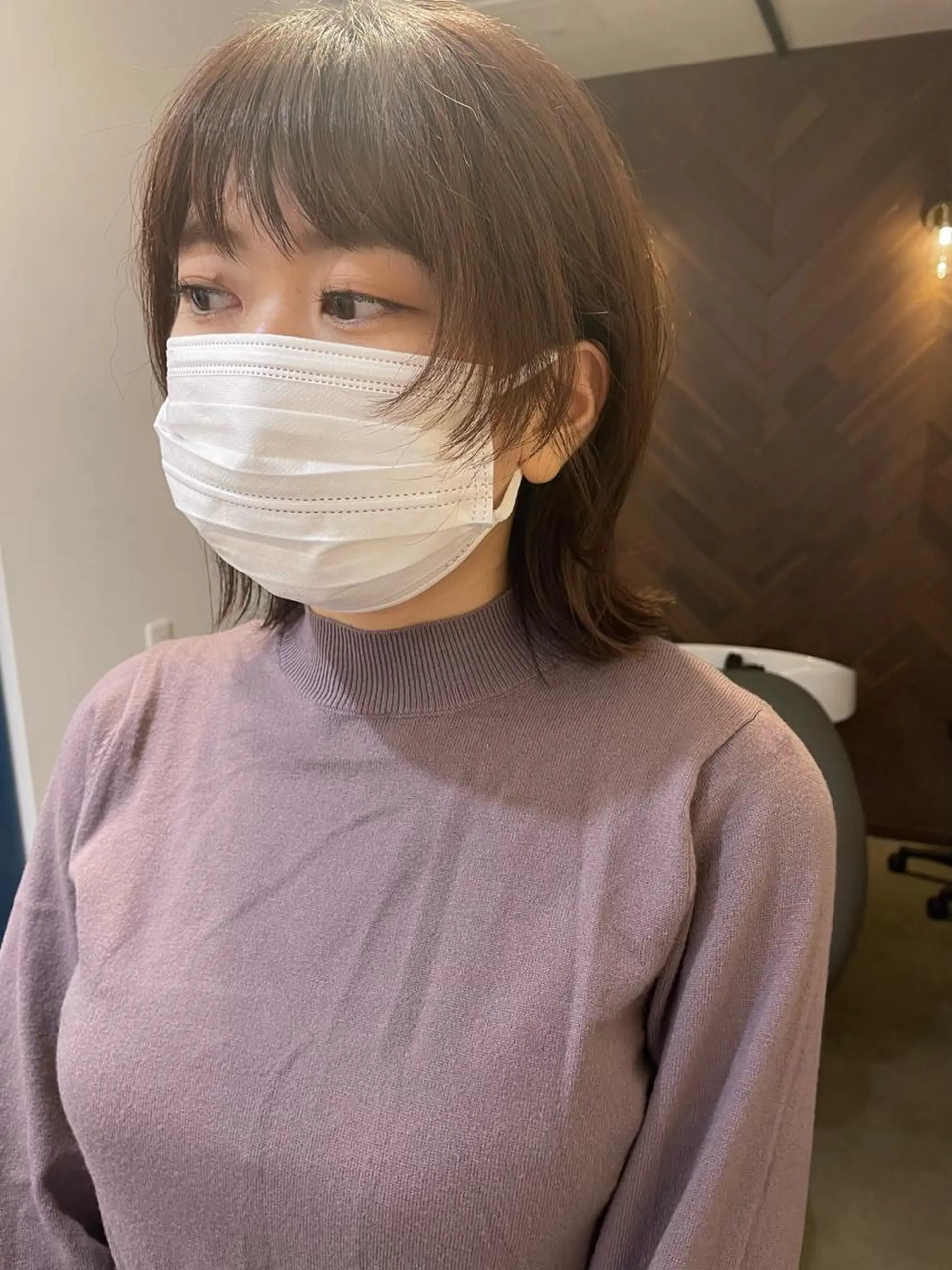 ミディアム 田口 武英のヘアスタイル