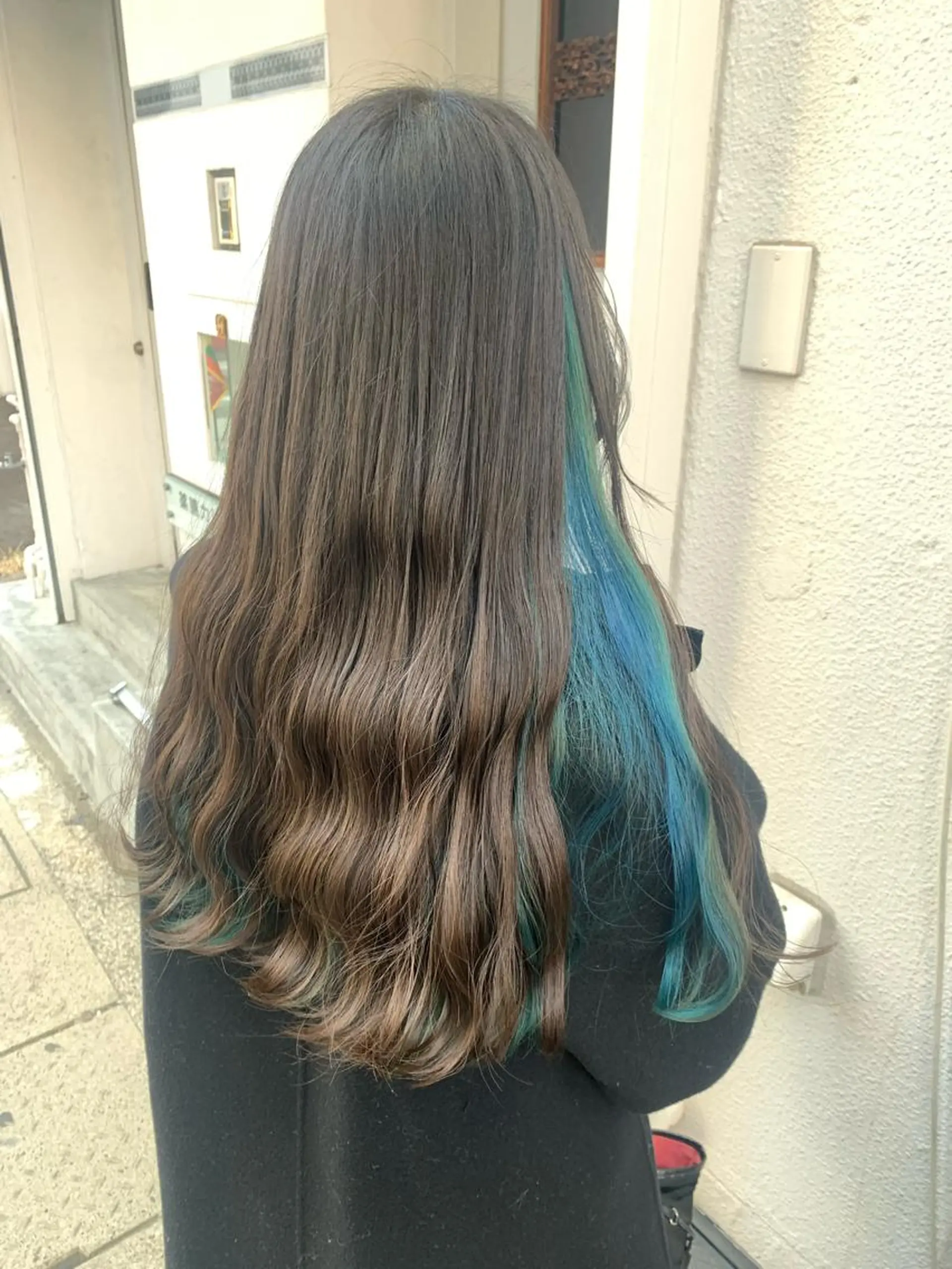ロング SEAM アキホのヘアスタイル