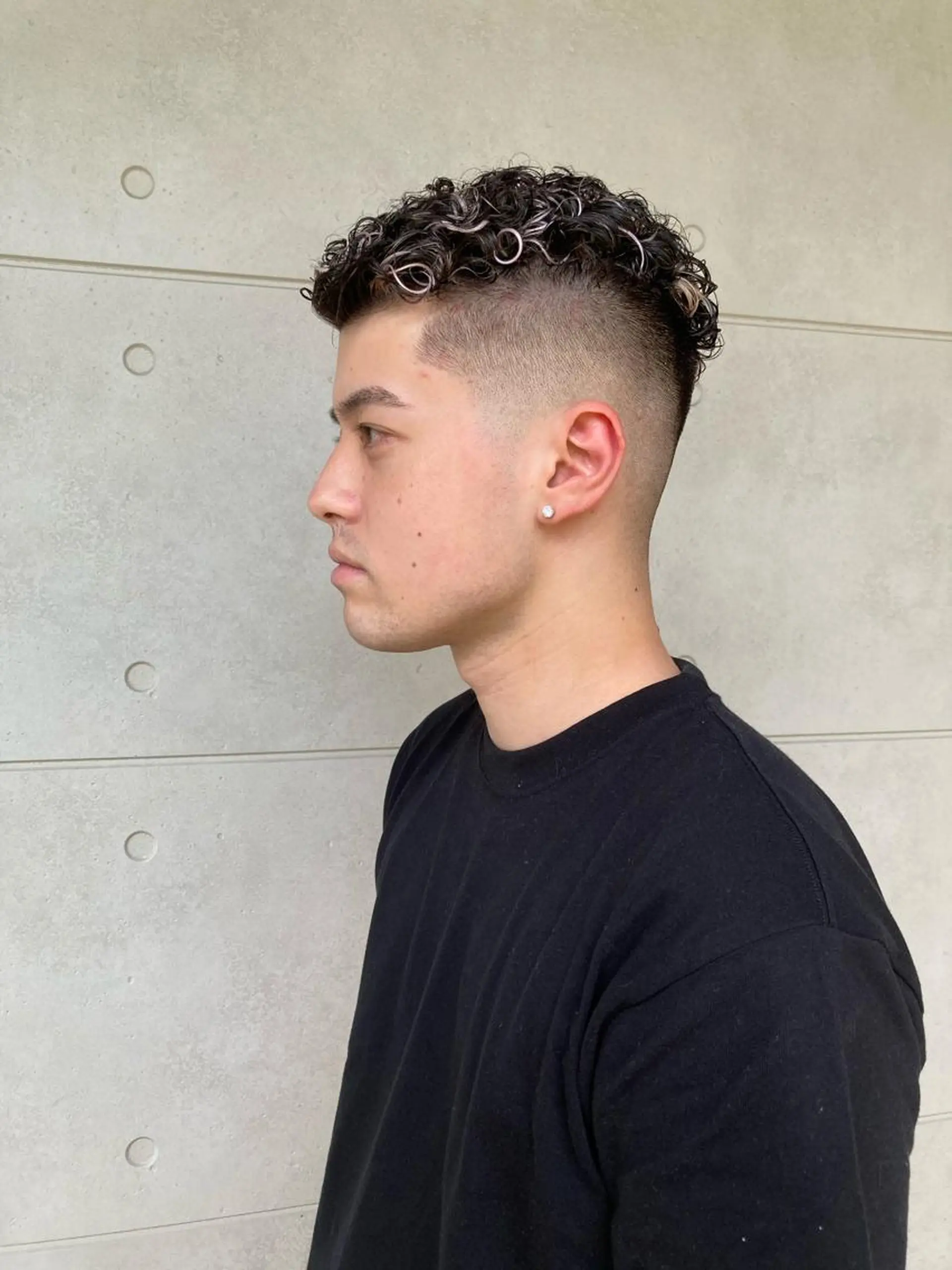 ショート カラー メンズ メンズ特化❤️‍🔥 パーマ職人江口佳乃のヘアスタイル