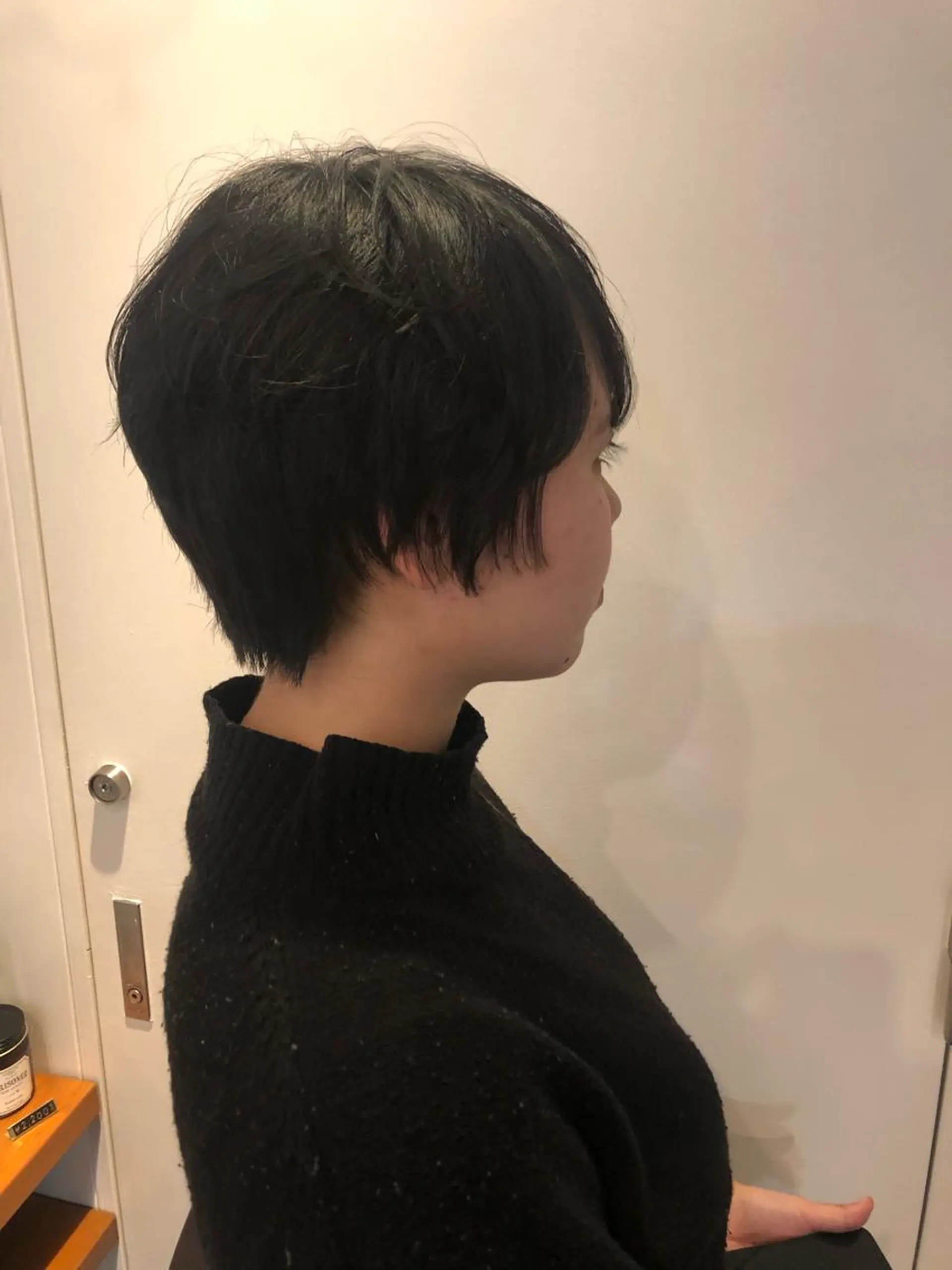 ショート MIOベージュカラー 柔らかいカラーのヘアスタイル