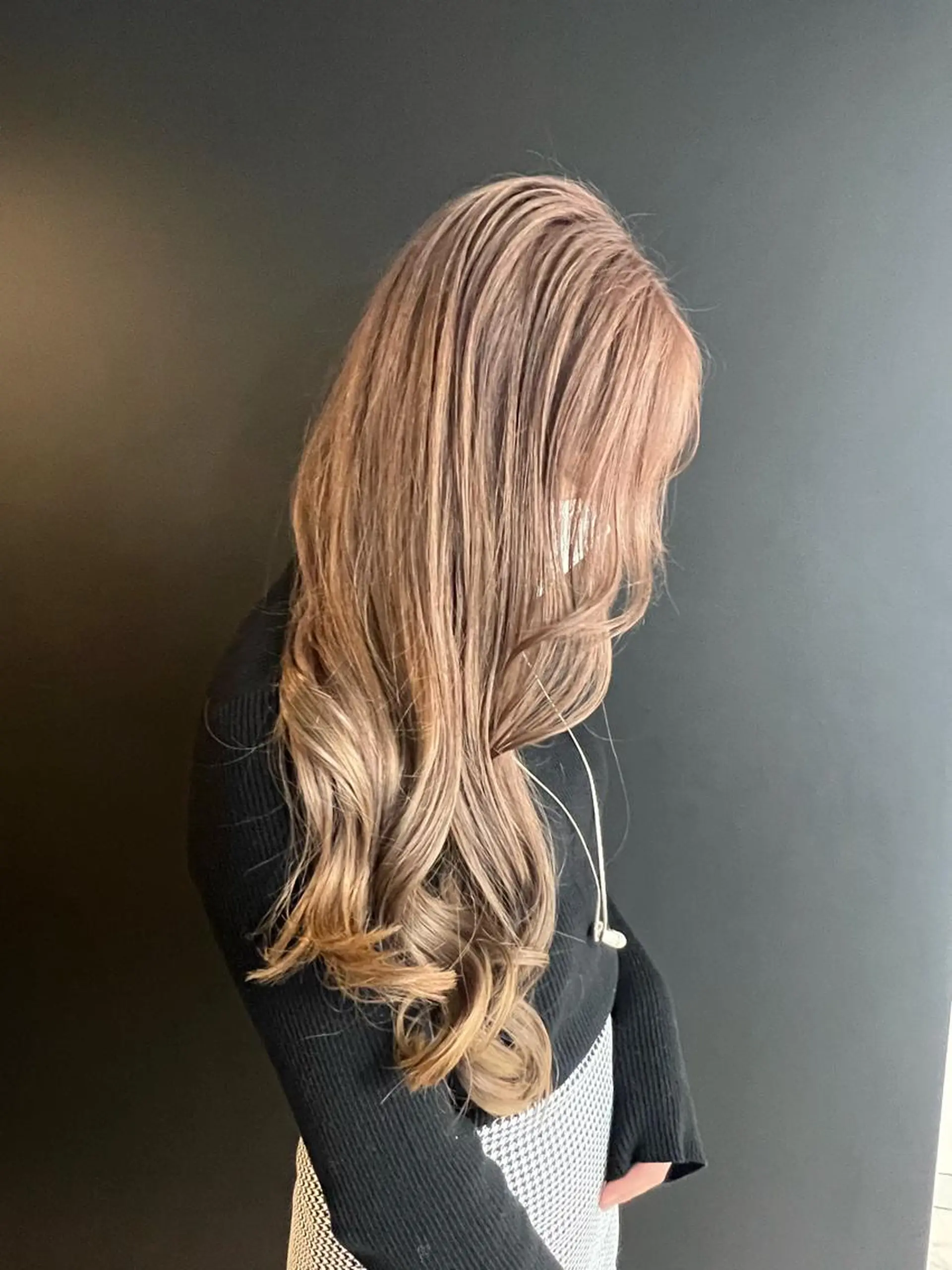 ロング カラー ヘアアレンジ 🦋韓国ヘア 坂本 菜摘🦋のヘアスタイル