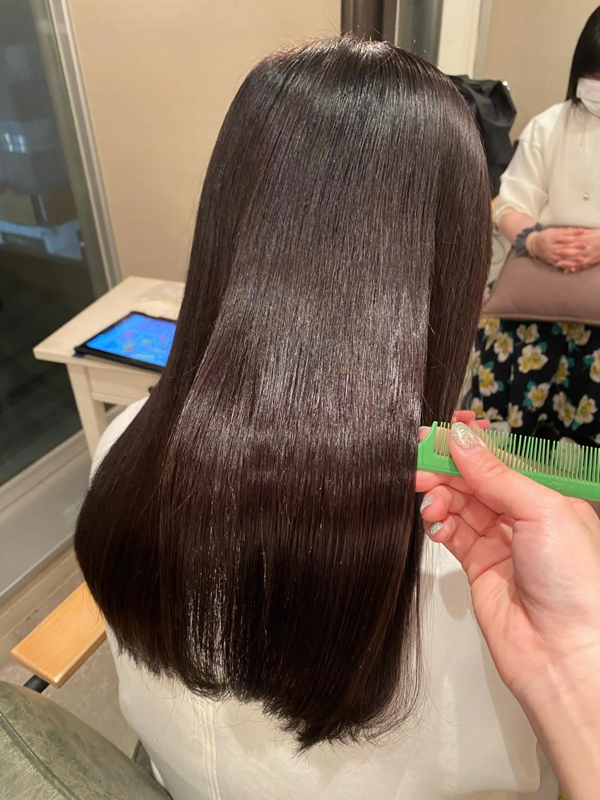 セミロング 🎀クロスパーマ/ ボブ🎀MOMONAのヘアスタイル