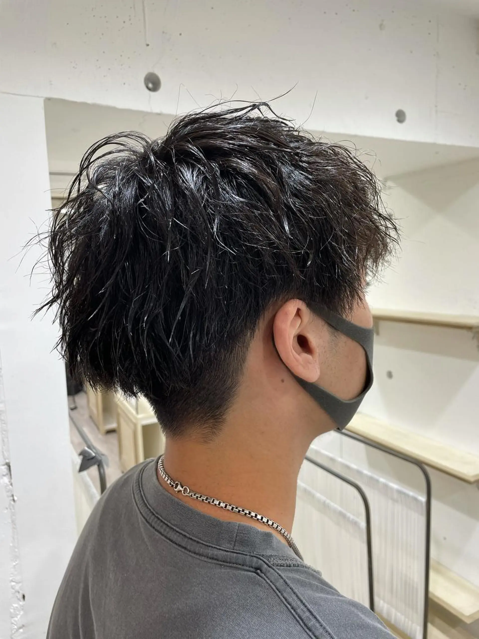 ショート メンズ カラーが上手い 辻悠月のヘアスタイル