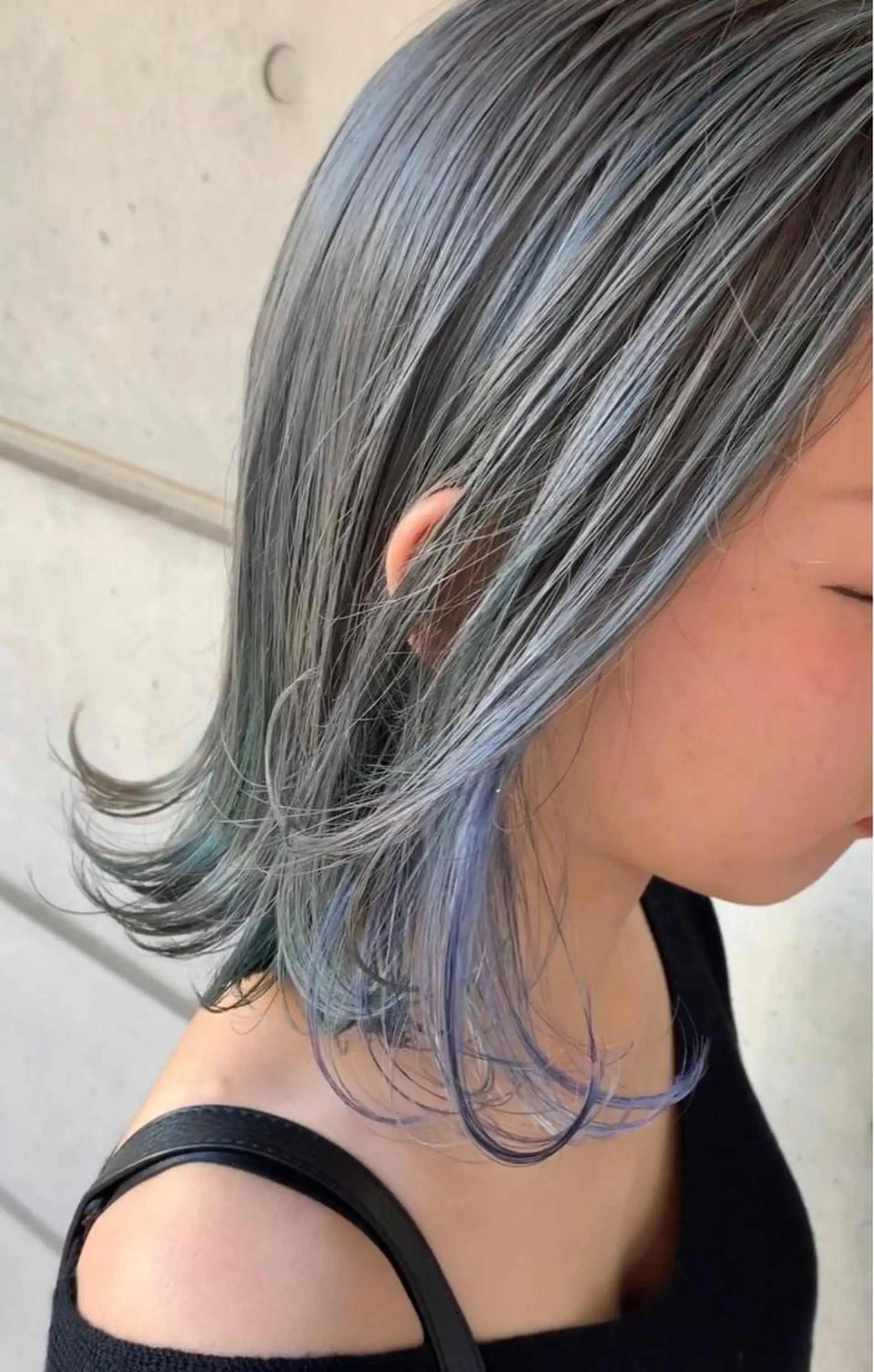 ミディアム 溝口 和也のヘアスタイル