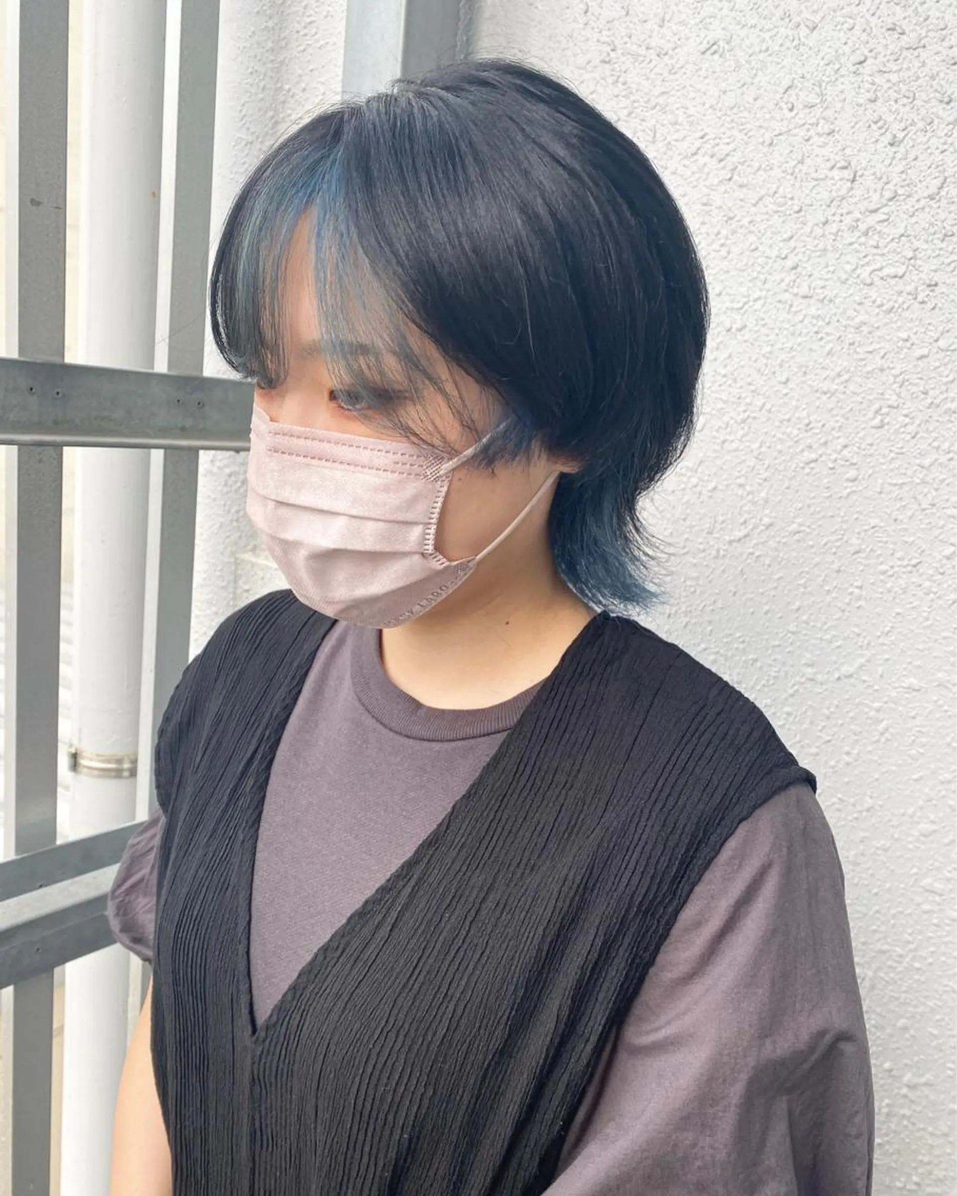 ショート カラー ブリーチ カット ヘアカラー トリートメント 後藤紗英/髪質改善 /オリーブベージュのヘアスタイル