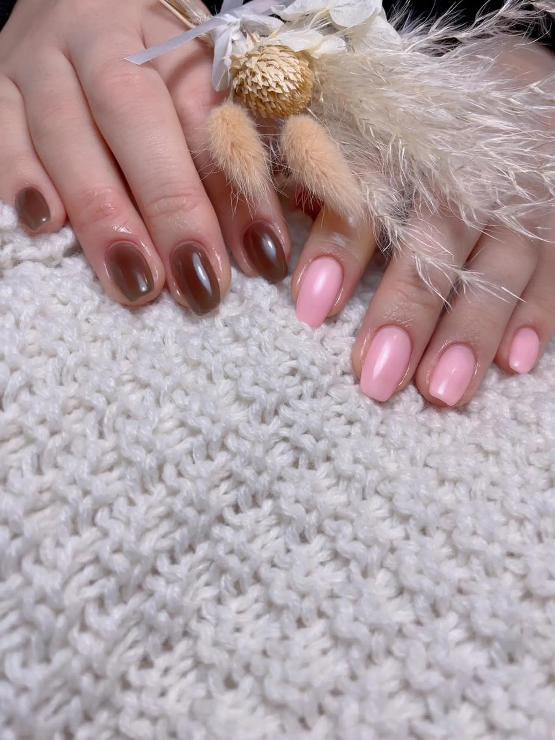 ネイル ピンク ハンドネイル 南野 由希のネイルデザイン