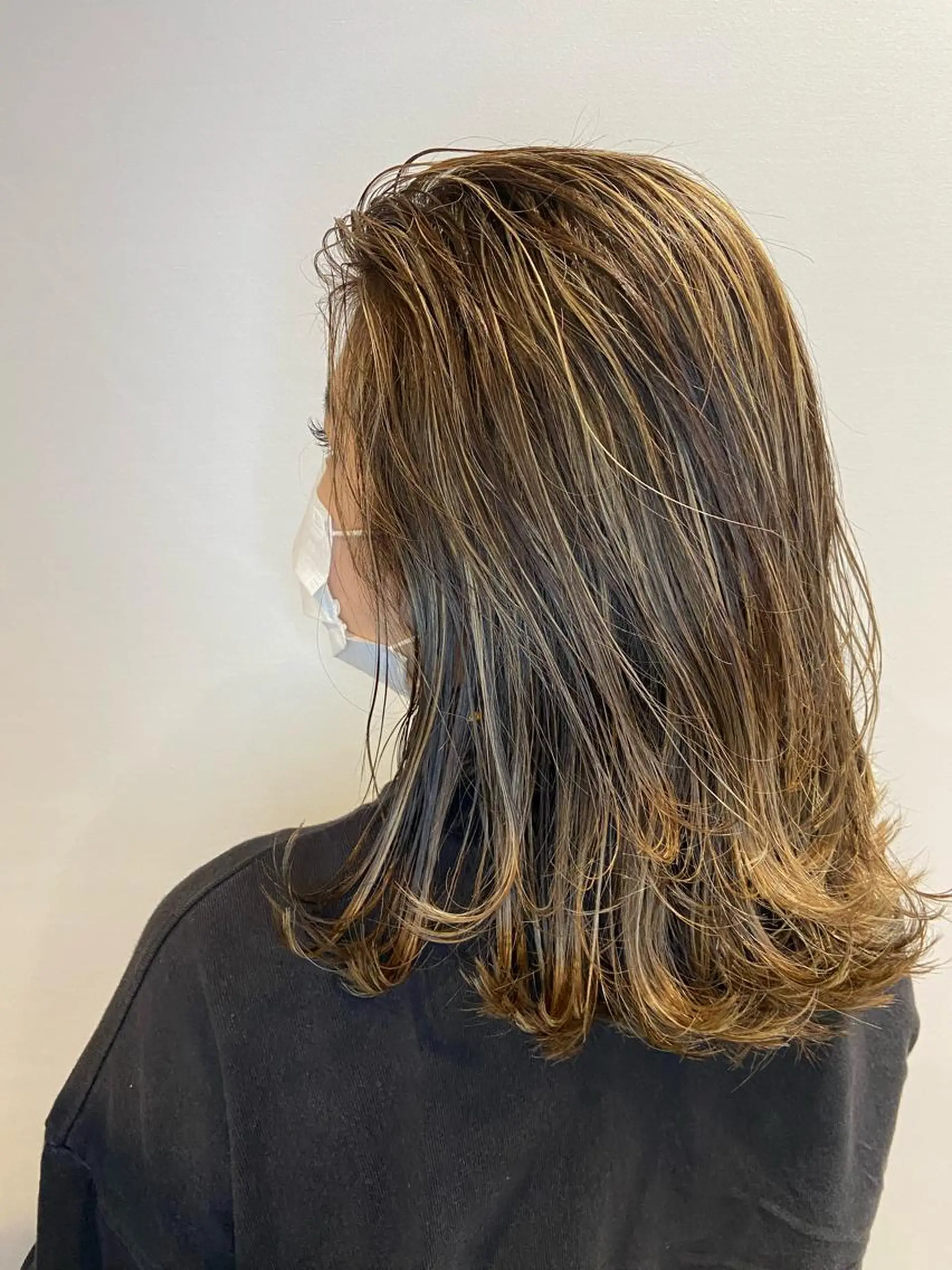 ミディアム カラー 縮毛矯正/髪質改善/ 石橋代智のヘアスタイル