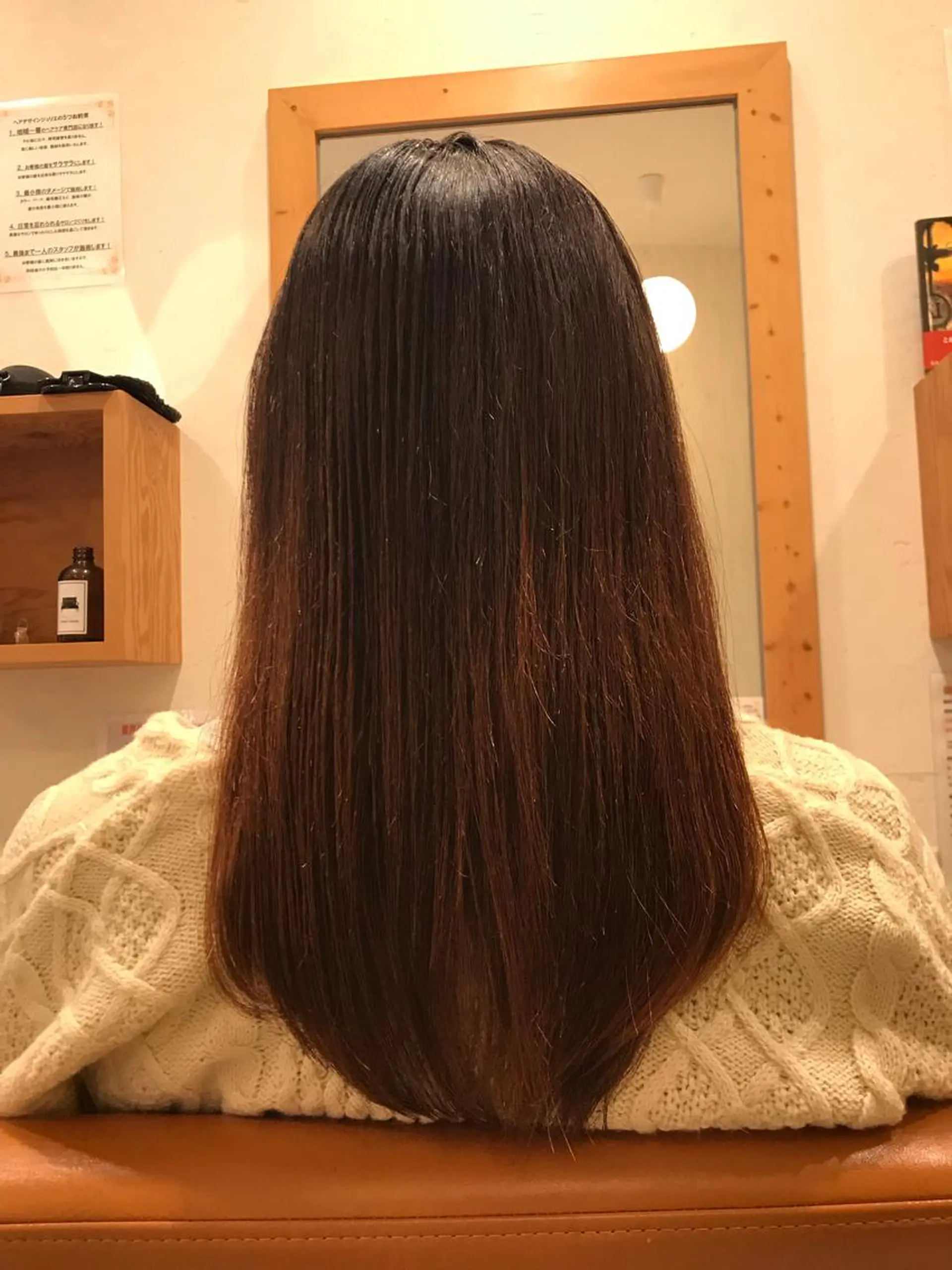 セミロング TELA HAIR 幕張本郷所属・TELA HAIR 幕張本郷店 千尋のヘアスタイル