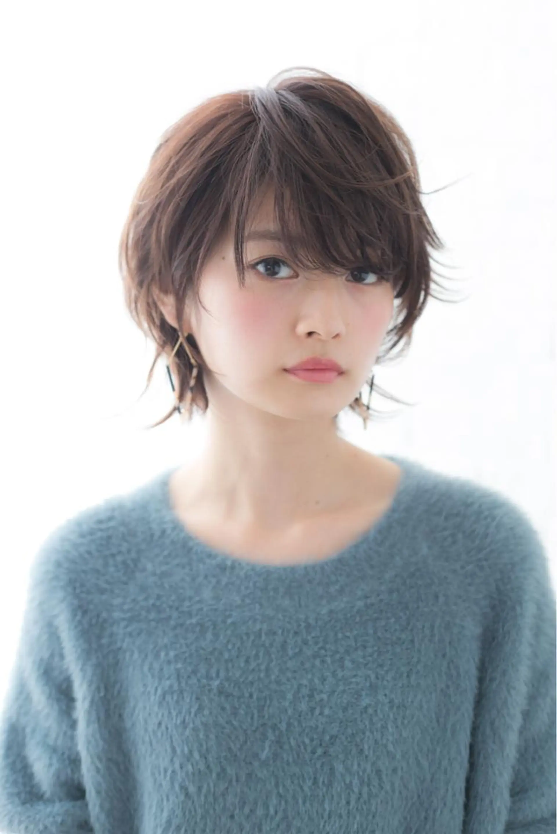 ショート 顔周りカット 似合わせカット ショートヘア 小顔カット カット 井上 美奈子のヘアスタイル