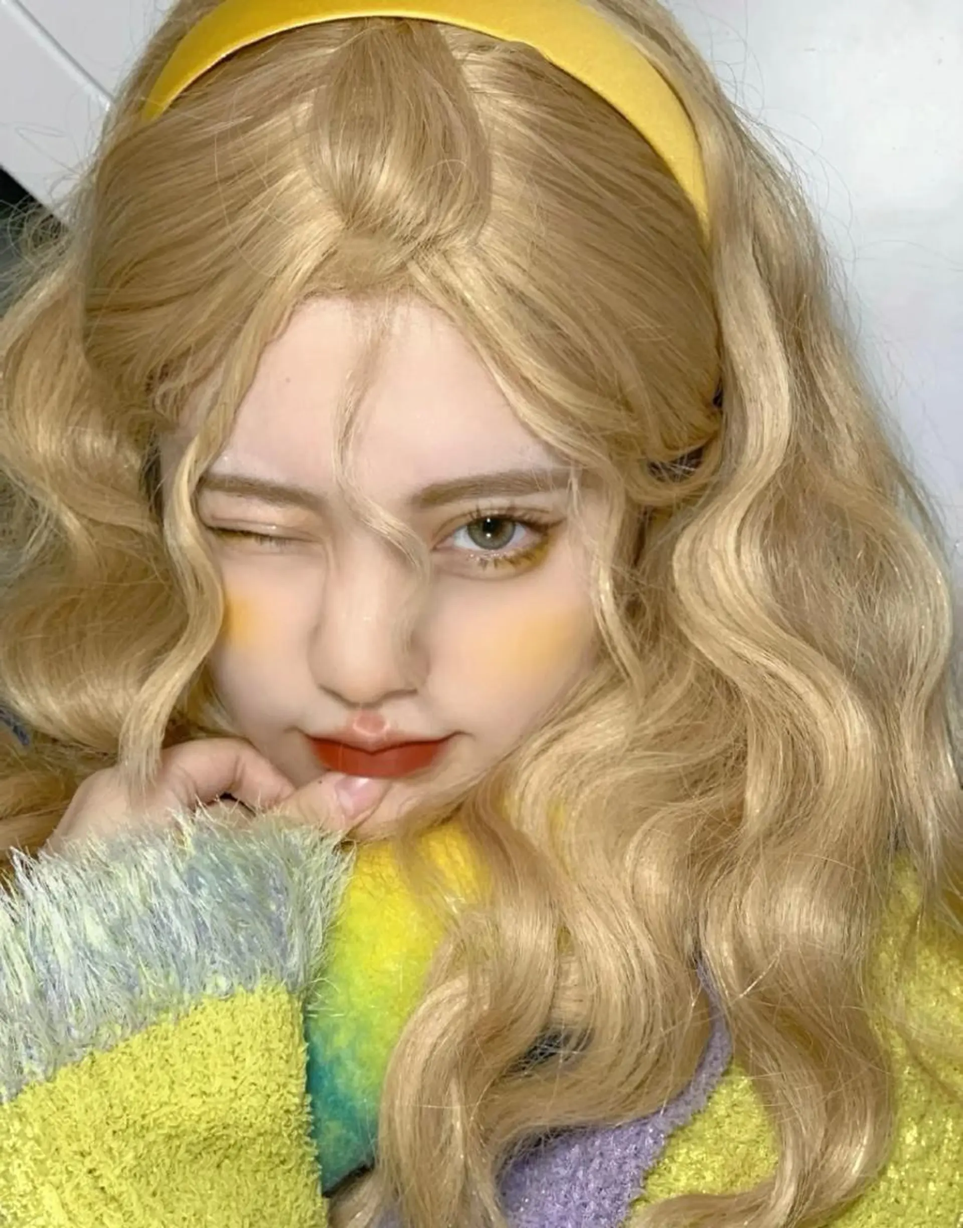 セミロング カラー ヘアカラー レイヤー/柔色 カラー/SAkiのヘアスタイル