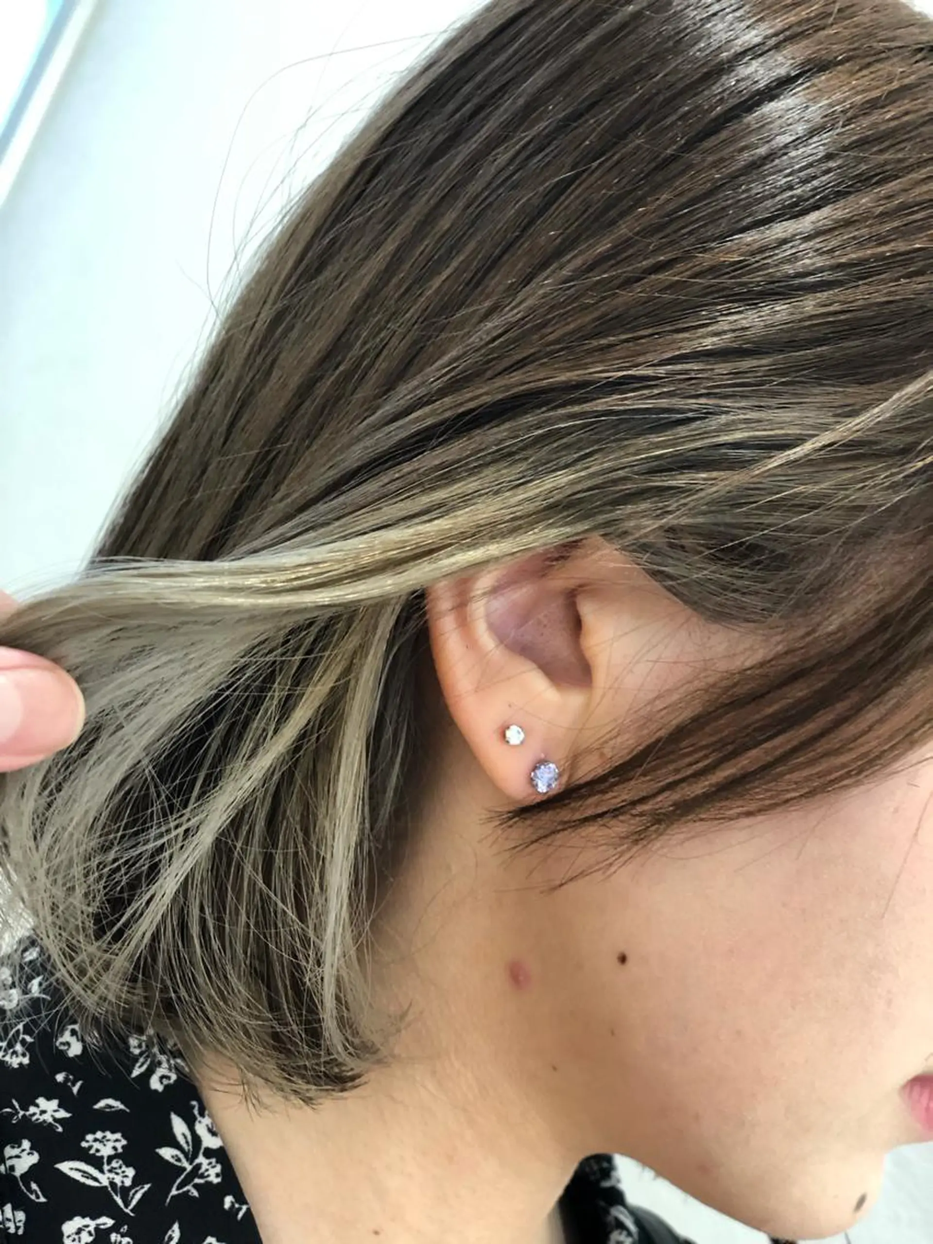 カラー 大場 優のヘアスタイル