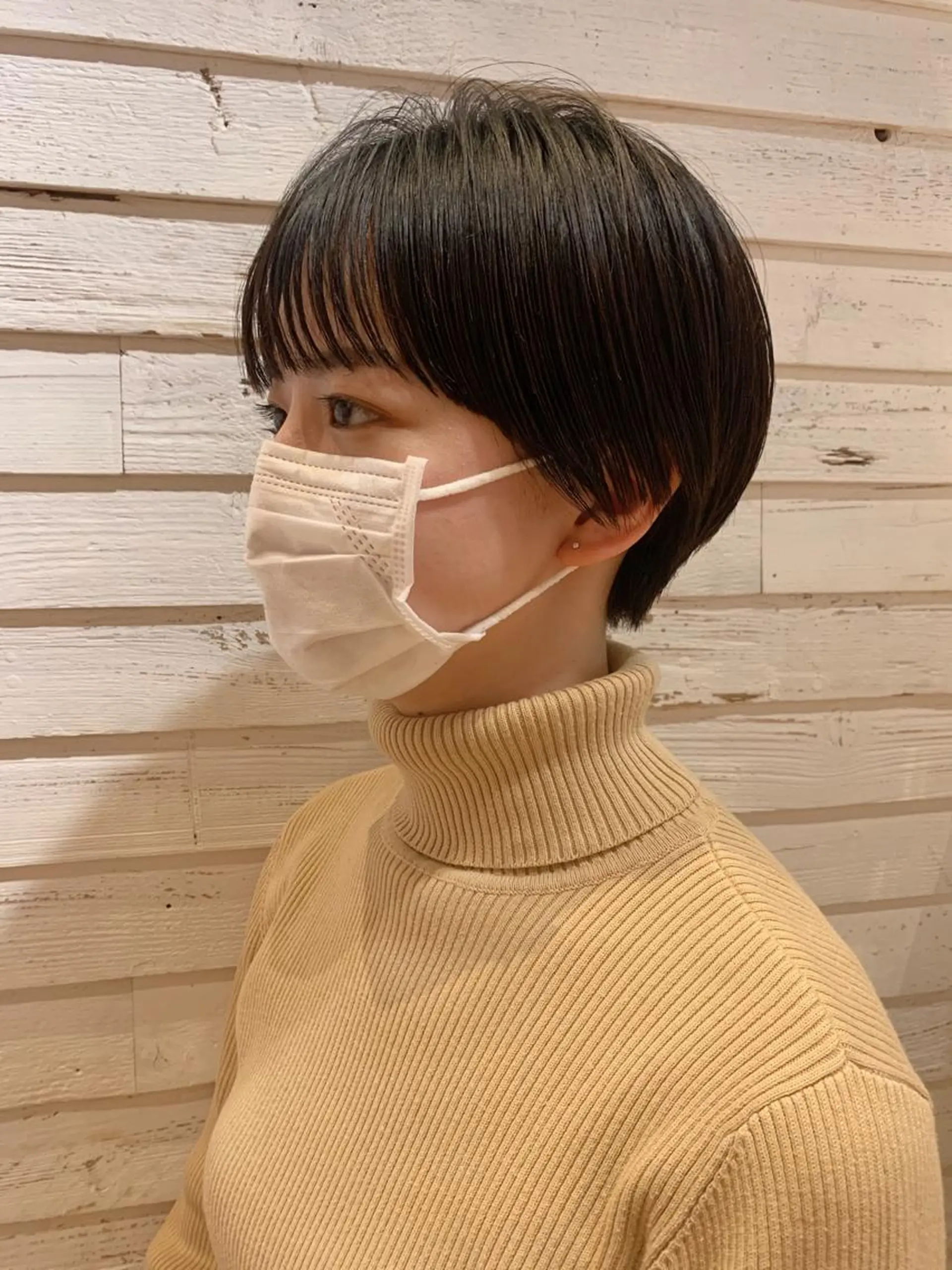 ショート カラー ショートヘア 🌱小顔ヘア/ボブ ミディアム/双葉🌱のヘアスタイル