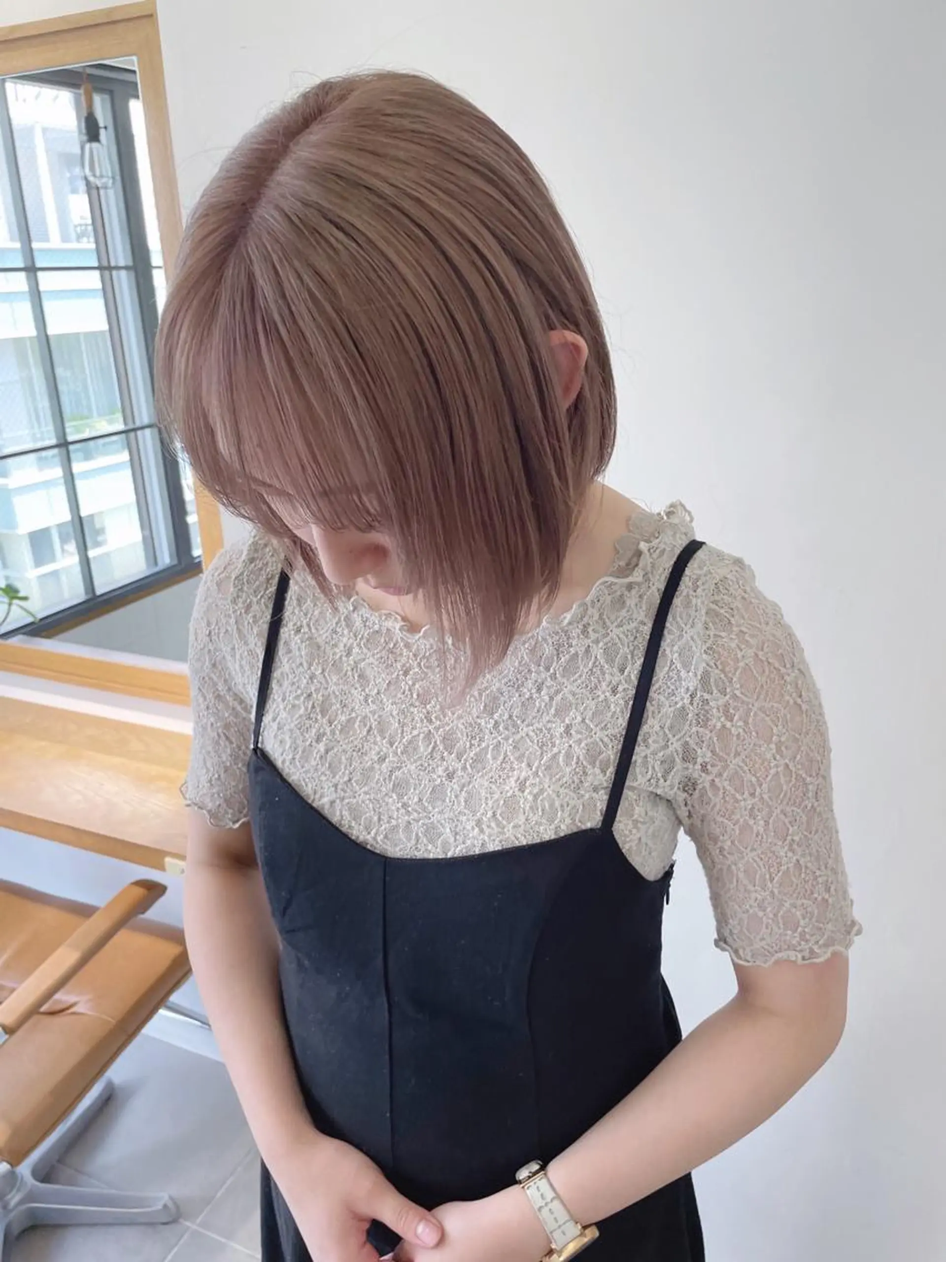 ミディアム ボブ/レイヤー 🌟梅田盛一🌟のヘアスタイル