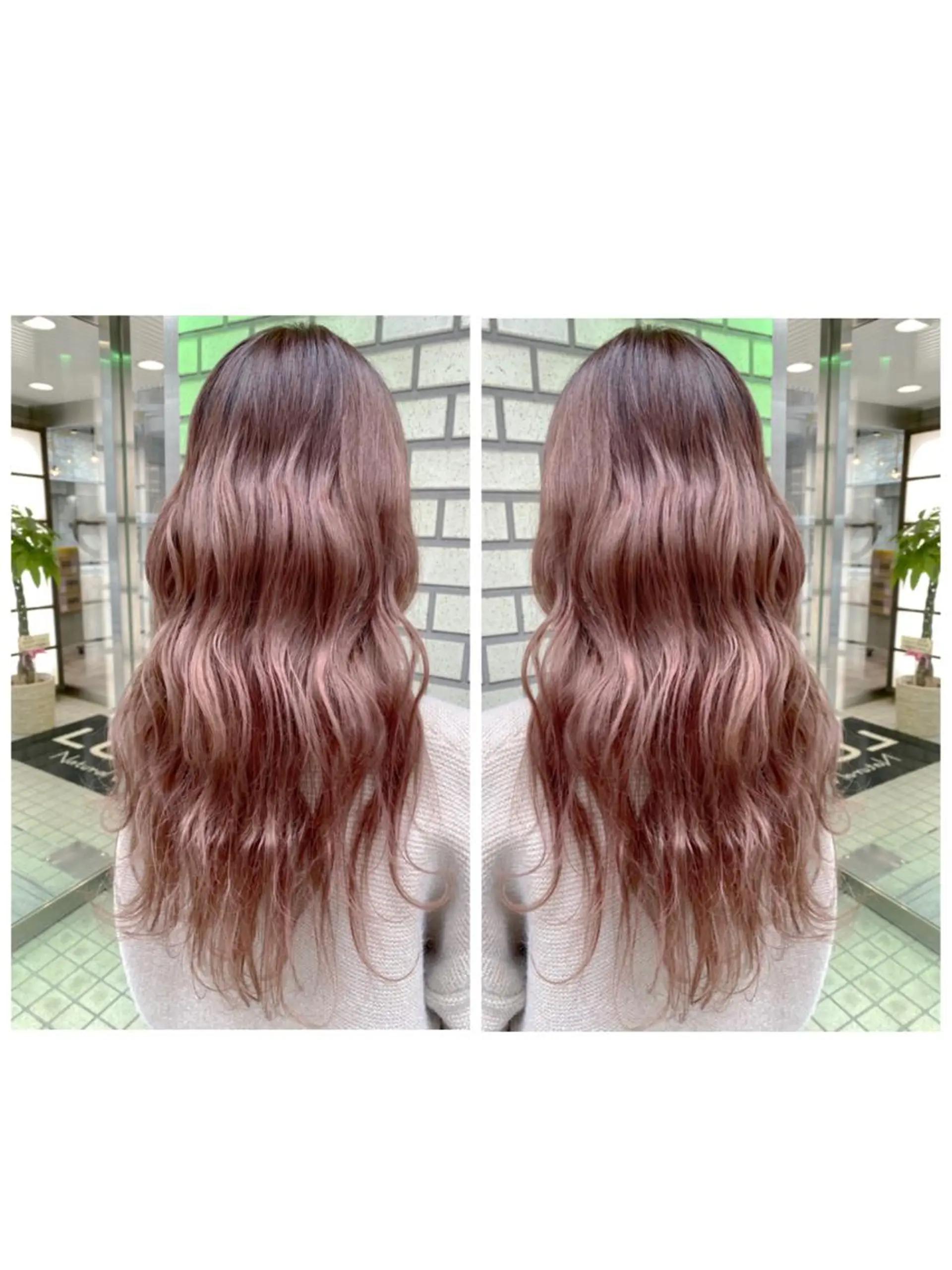 ロング カラー アッシュ ベージュカラー ピンクカラー ピンクアッシュ ブリーチ/髪質改善 🍊MASAKiのヘアスタイル