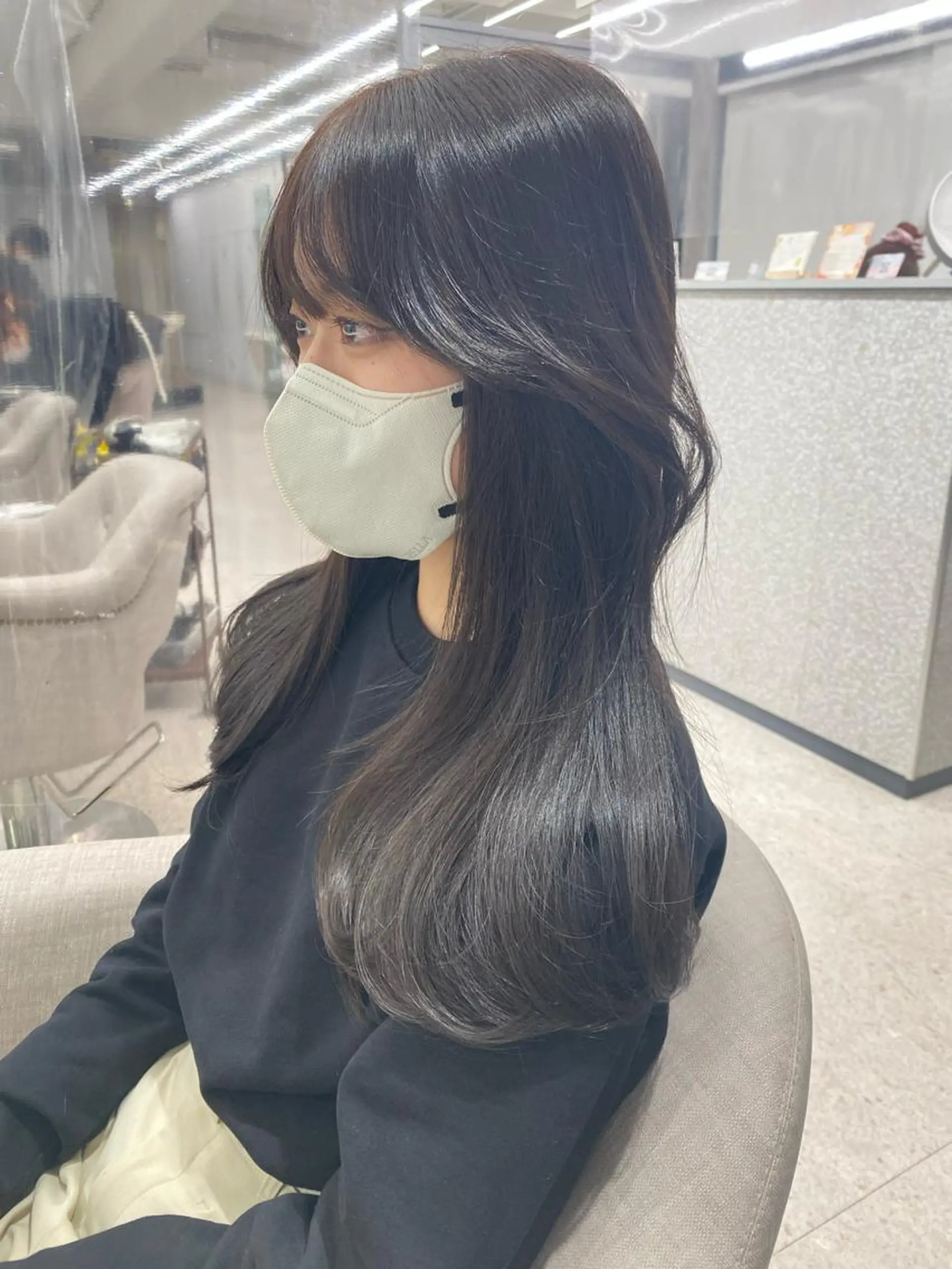 ロング レイヤーカット/ 髪質改善/羽柴りくのヘアスタイル