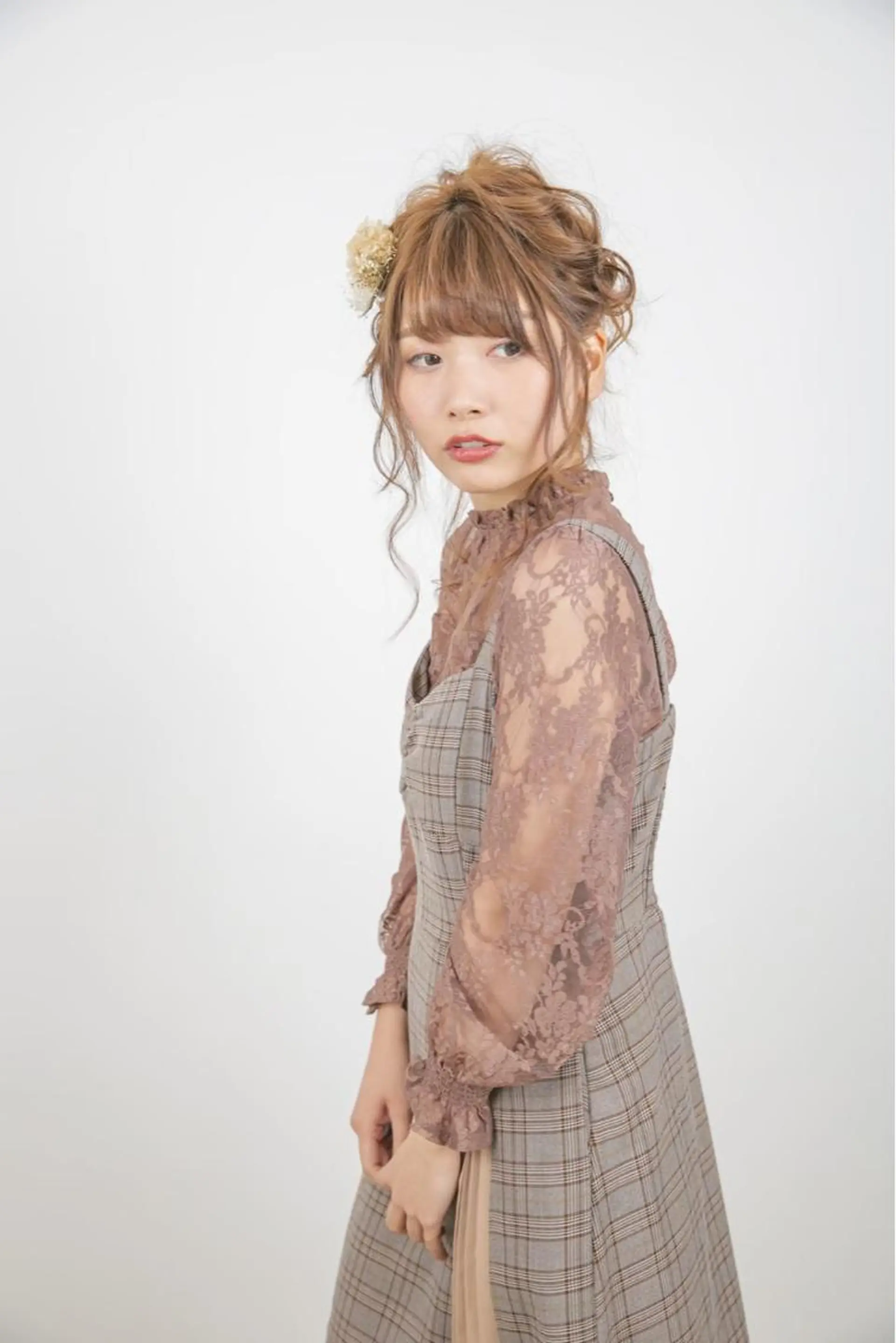 ヘアアレンジ 髪質改善ストレート、 カラー清野雄大のヘアスタイル