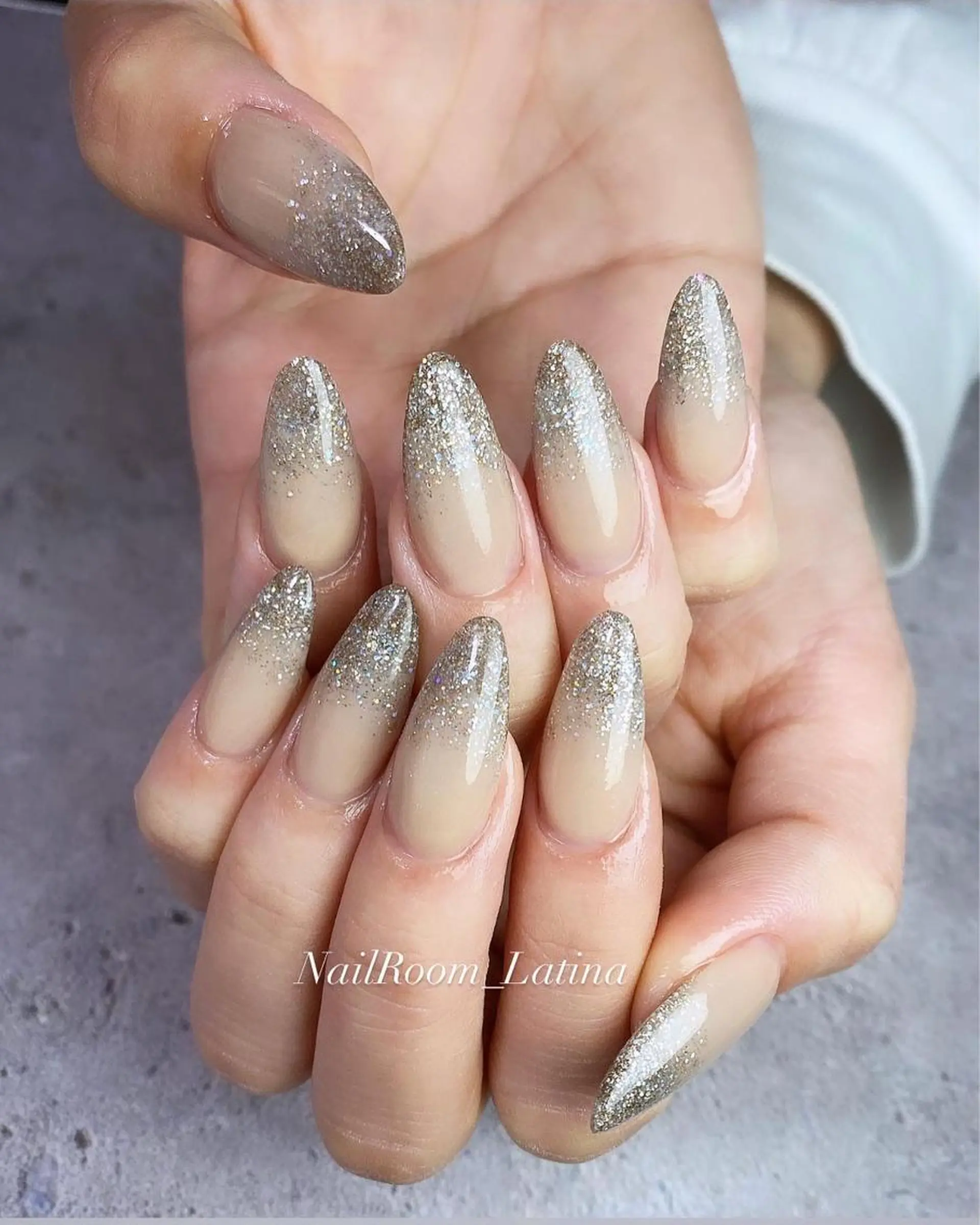 ネイル グラデーション スカルプネイル ✾ NailRoom Latina🌻💓のネイルデザイン
