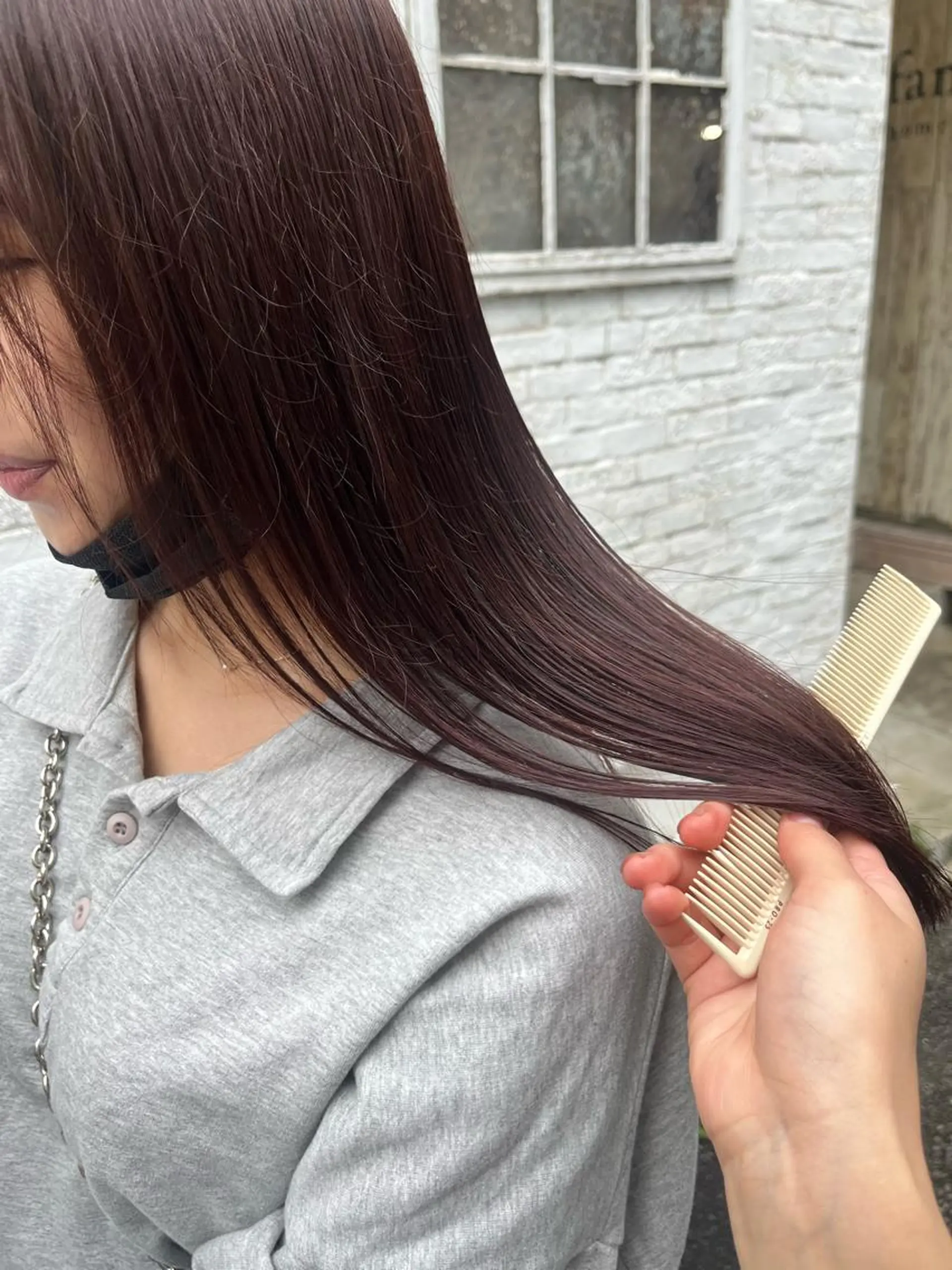 セミロング 髪質改善/艶カラー MISATOのヘアスタイル