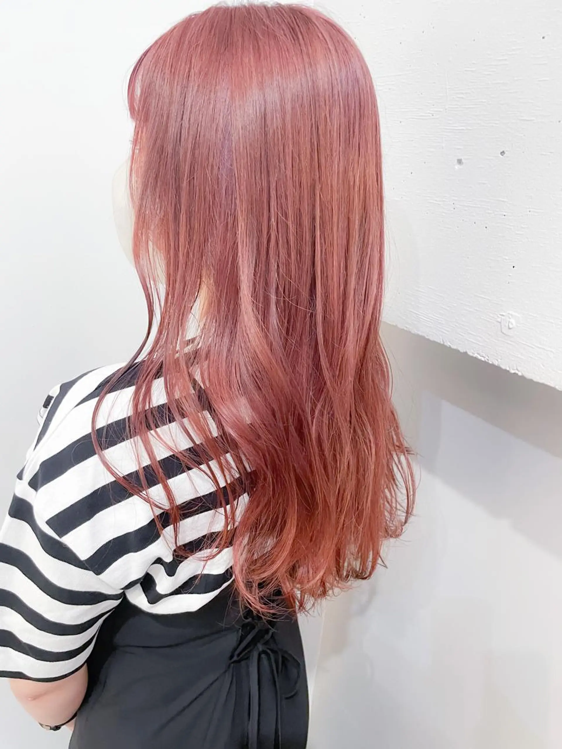 ロング カラー ダブルカラー ラベンダーカラー ピンクカラー ピンクラベンダー ヘアカラー ✨カラー支持No.1 🧸ワキ カナコ🧸のヘアスタイル