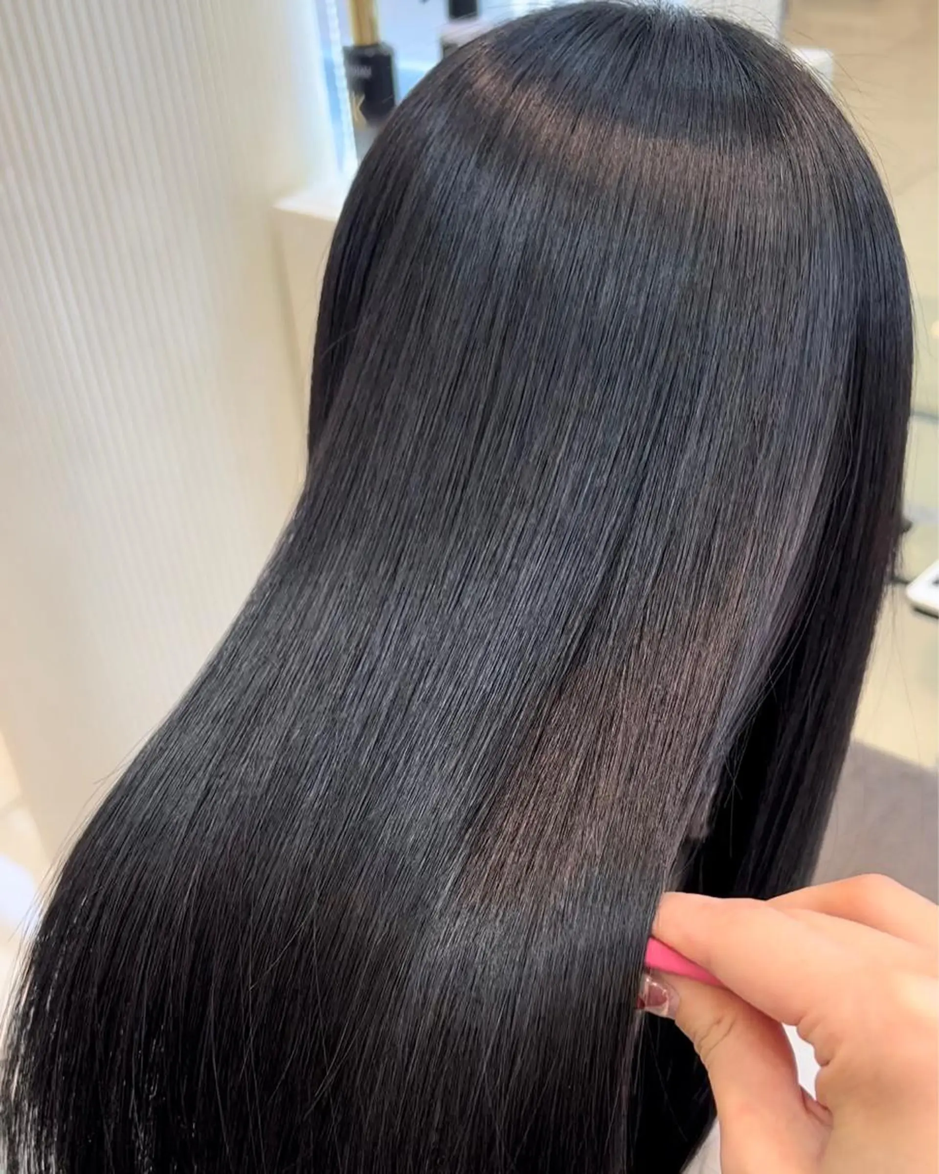 セミロング カラー 銀座/カラー 🎀momo🎀のヘアスタイル