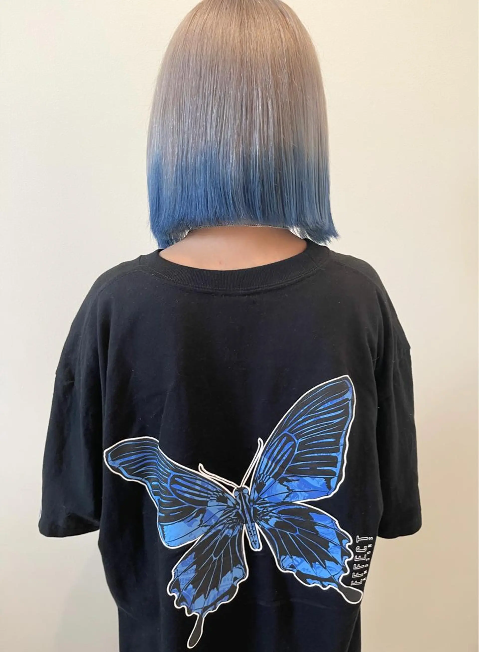 ミディアム カラー ブルーカラー 清水 亮太／赤み消しカラーのヘアスタイル