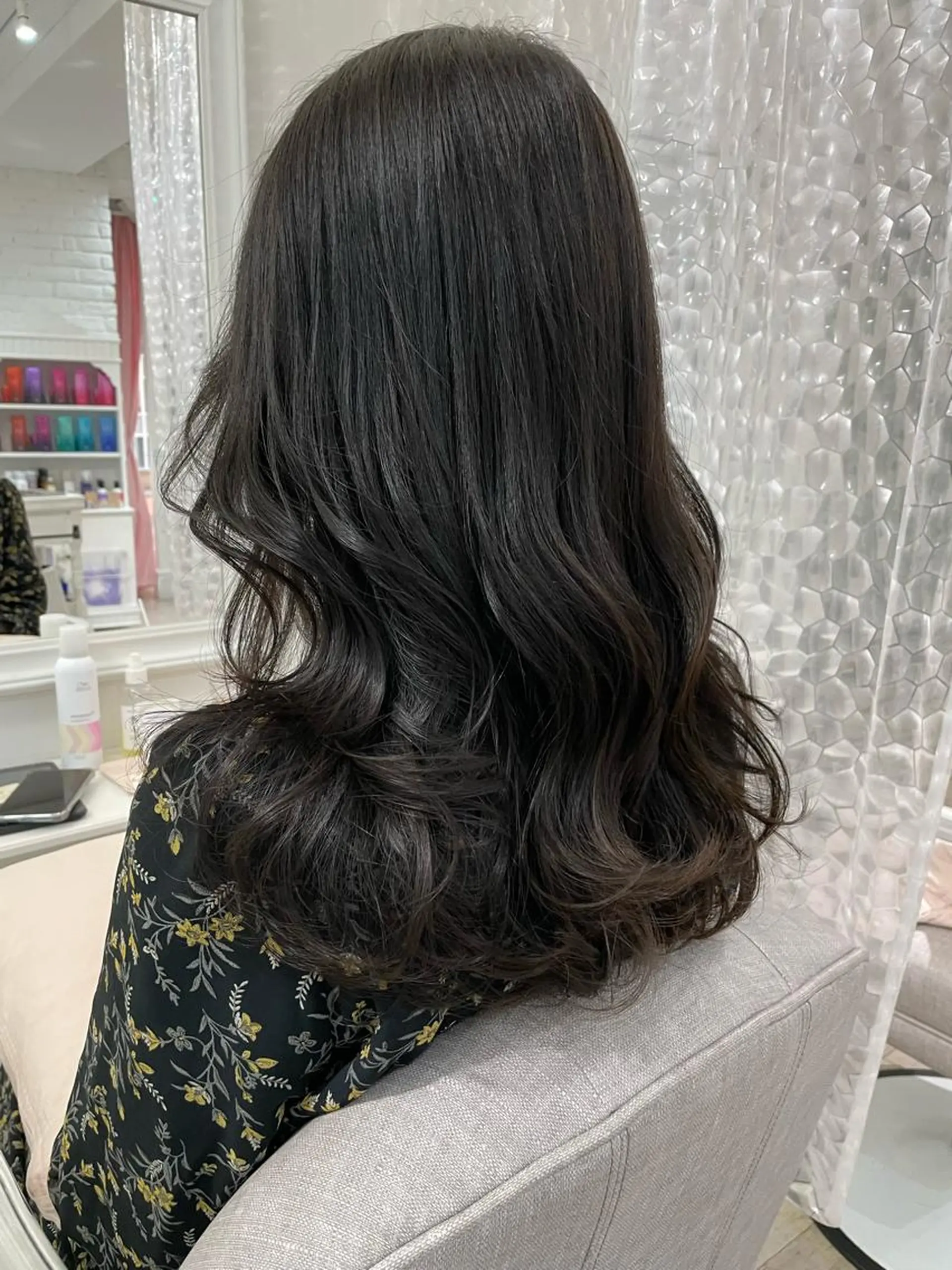 セミロング カラー HARUKA韓国ヘア /Luana梅田のヘアスタイル