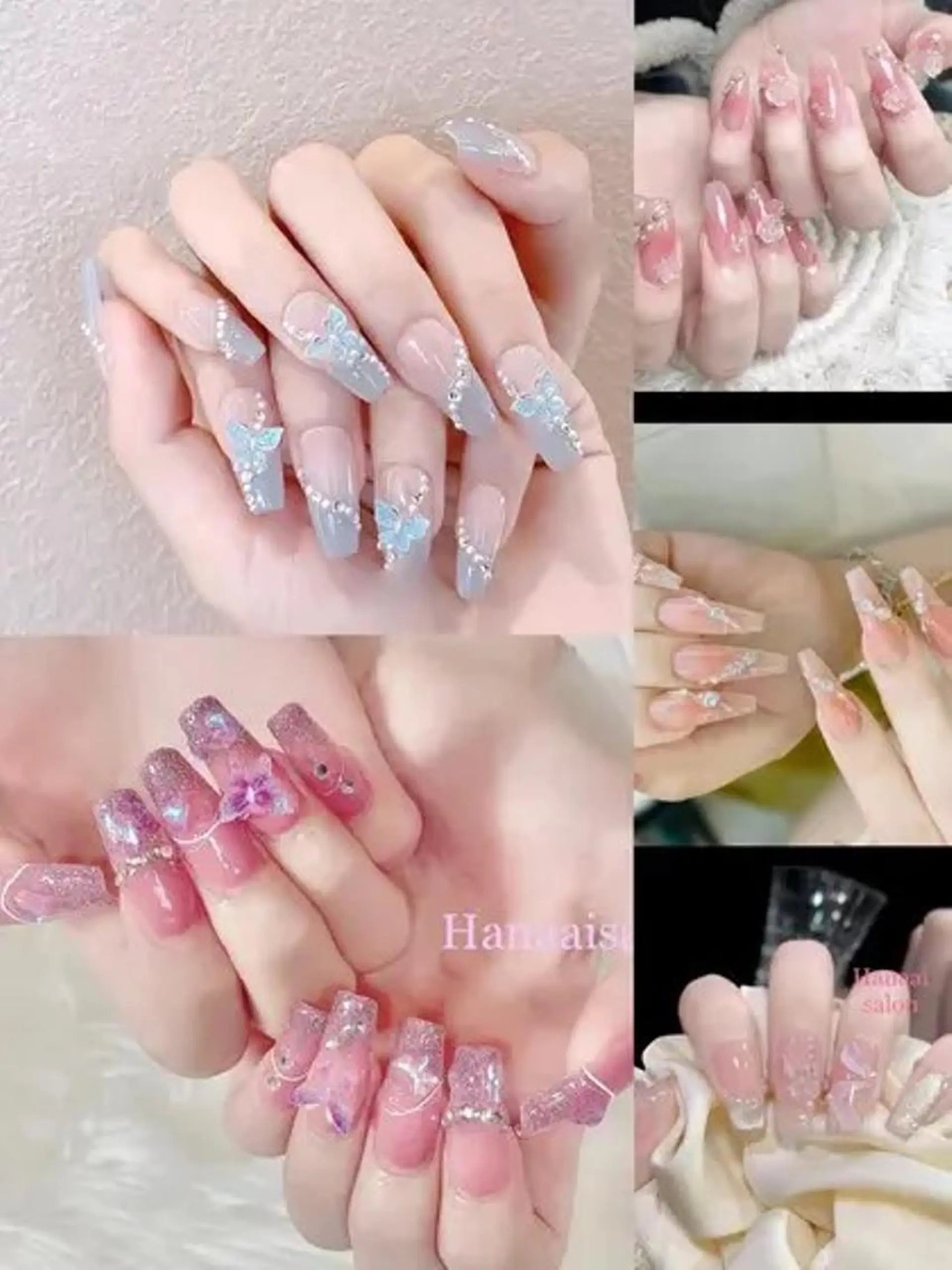 ネイル ハンドネイル Hanaai Salon新大久保店のネイルデザイン
