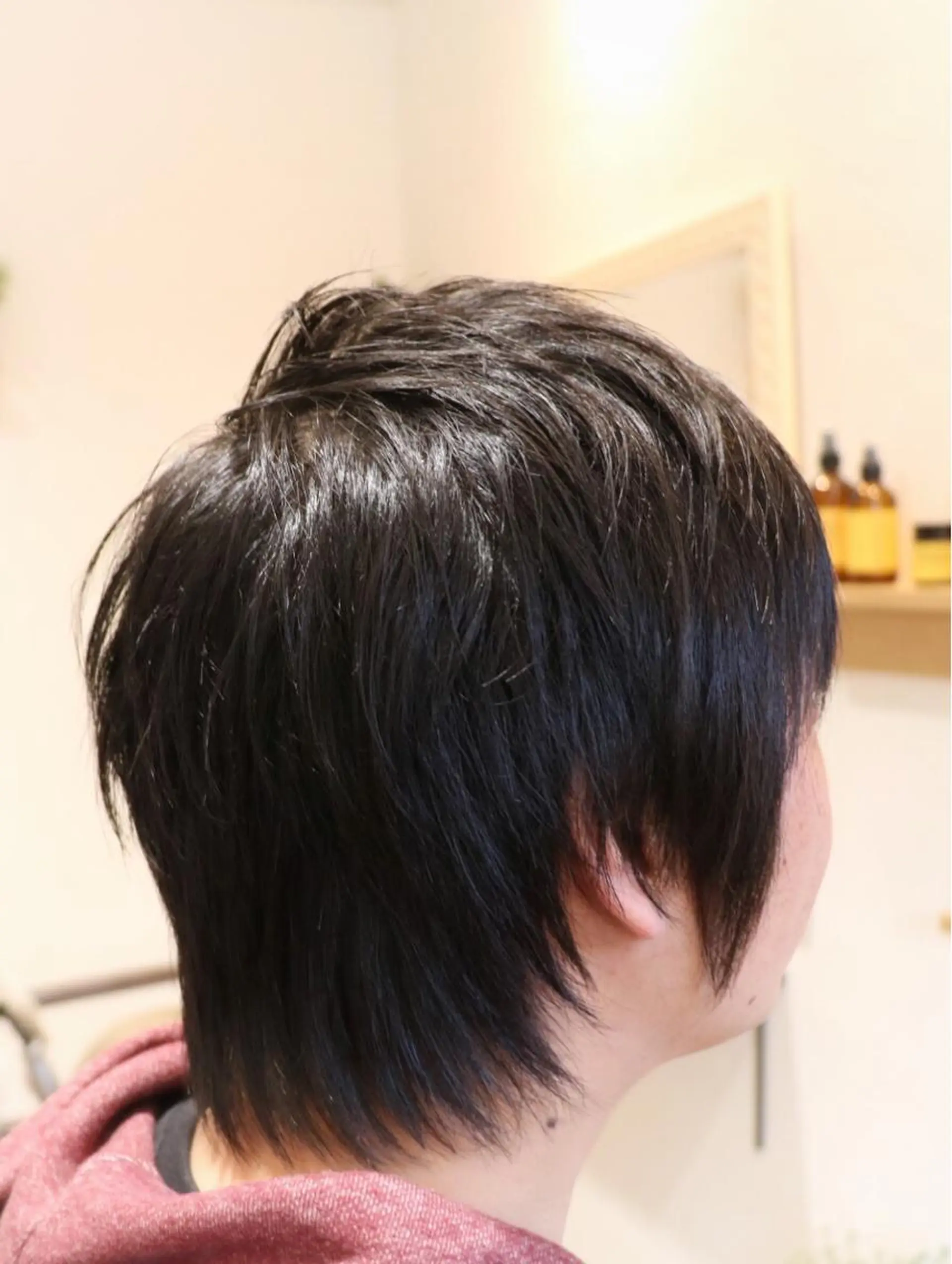 メンズ メンズウルフカット ウルフカット atelier RICOのヘアスタイル