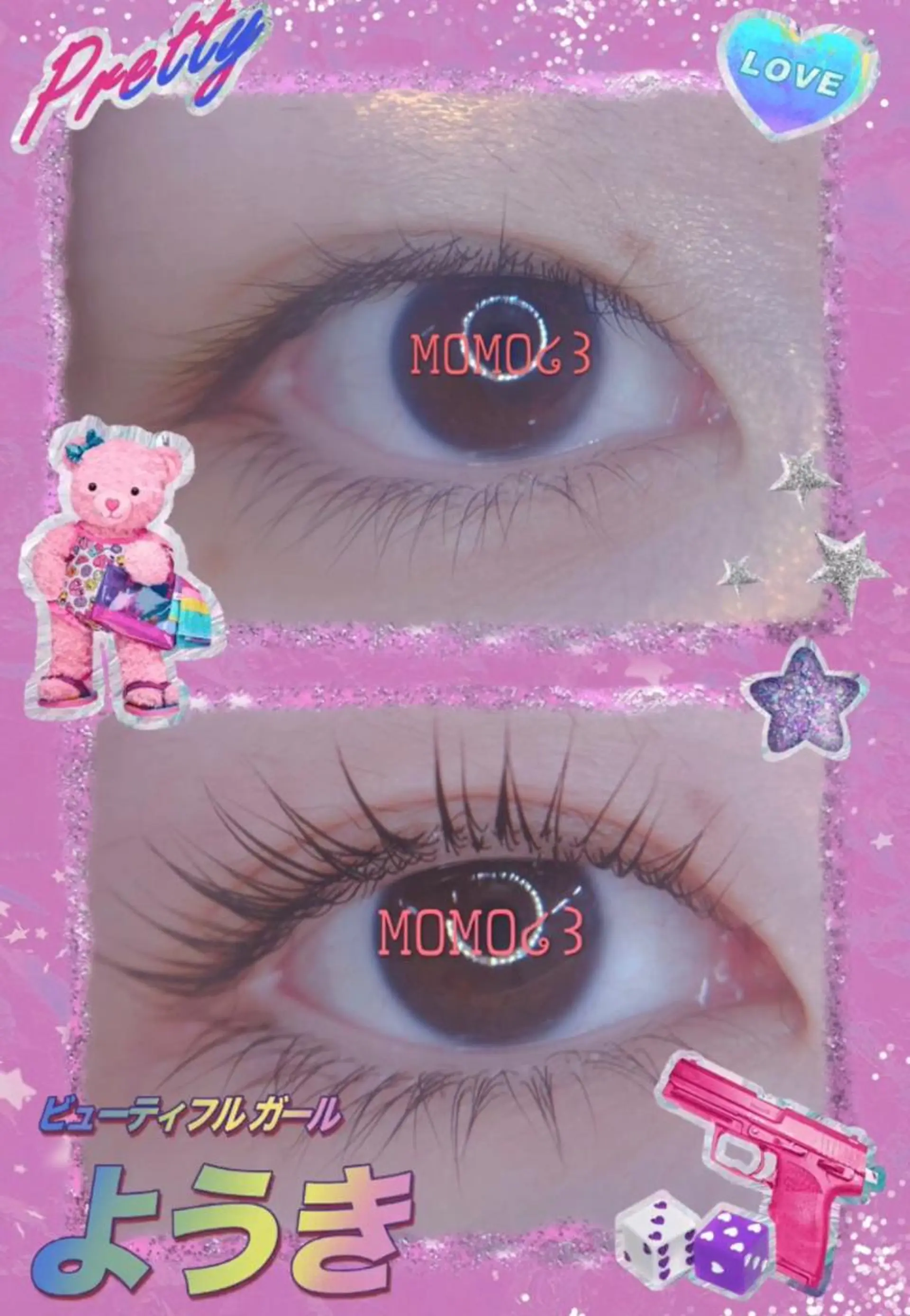 マツエク・マツパ パリジェンヌラッシュリフト モテデザインのプロ モモ🍑のマツエク・マツパデザイン