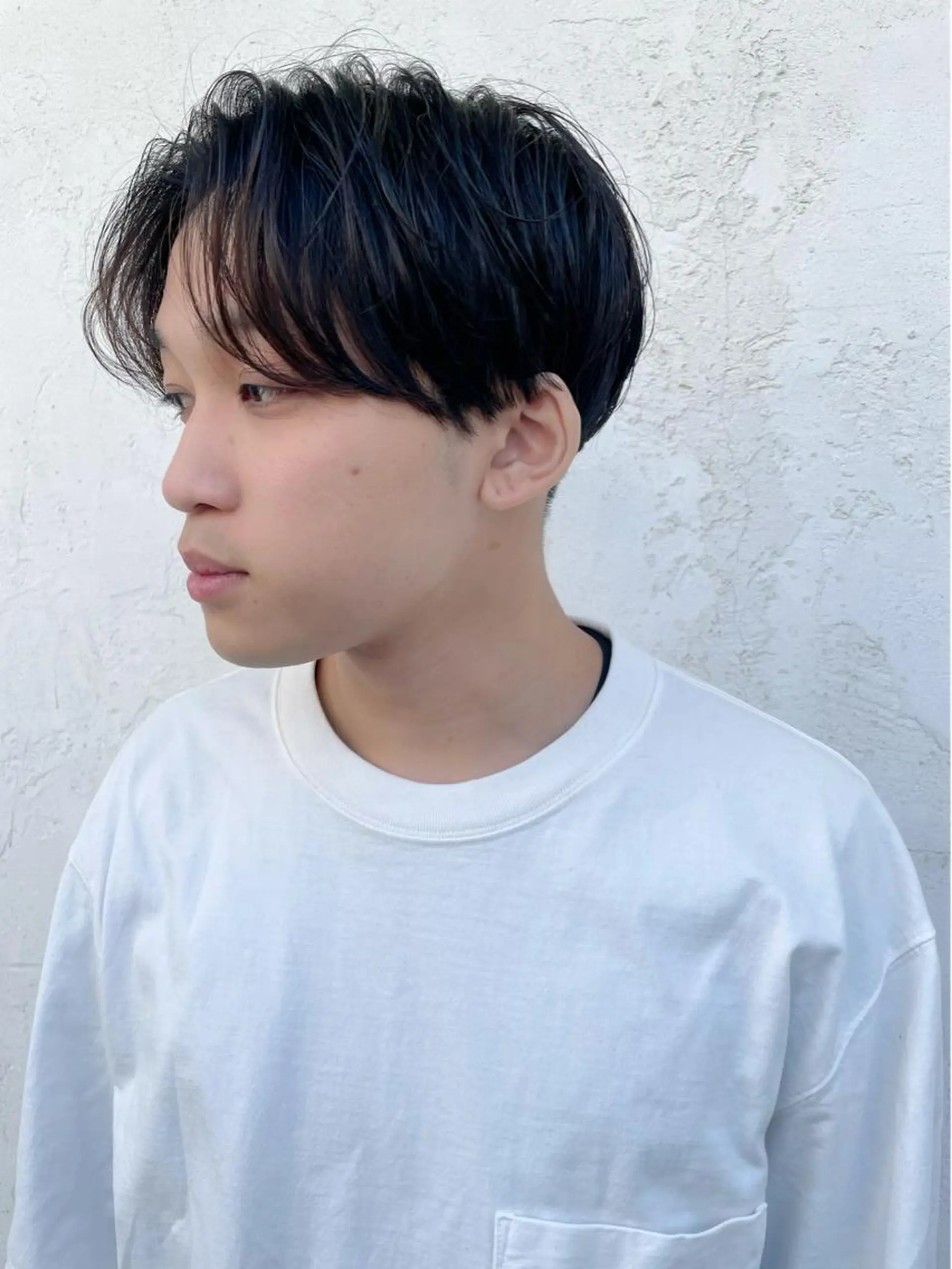 メンズ 顔周りカット 【オノザワリョウ】のヘアスタイル