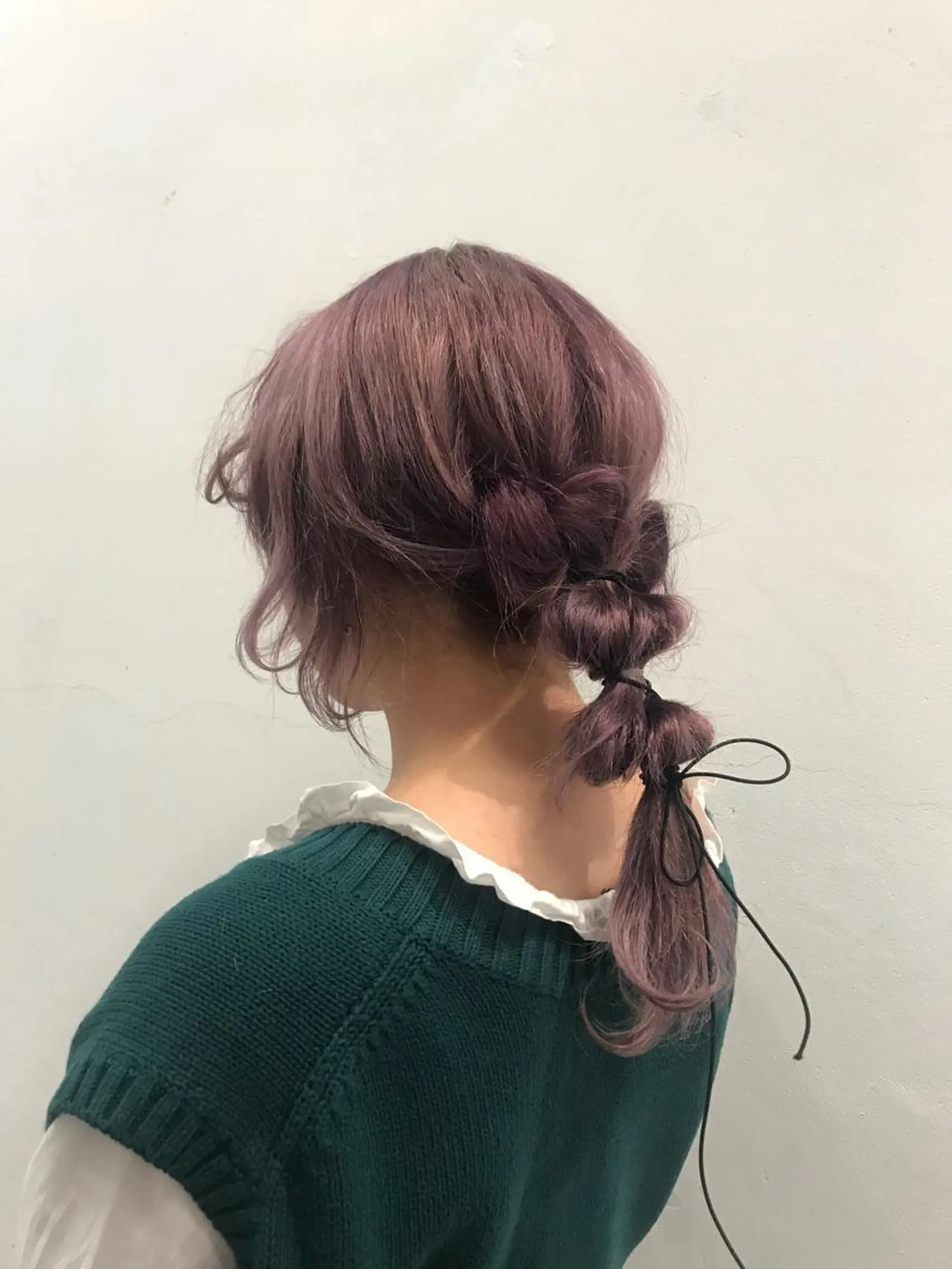 セミロング ヘアカラー サイレント美容師 アイリィのヘアスタイル