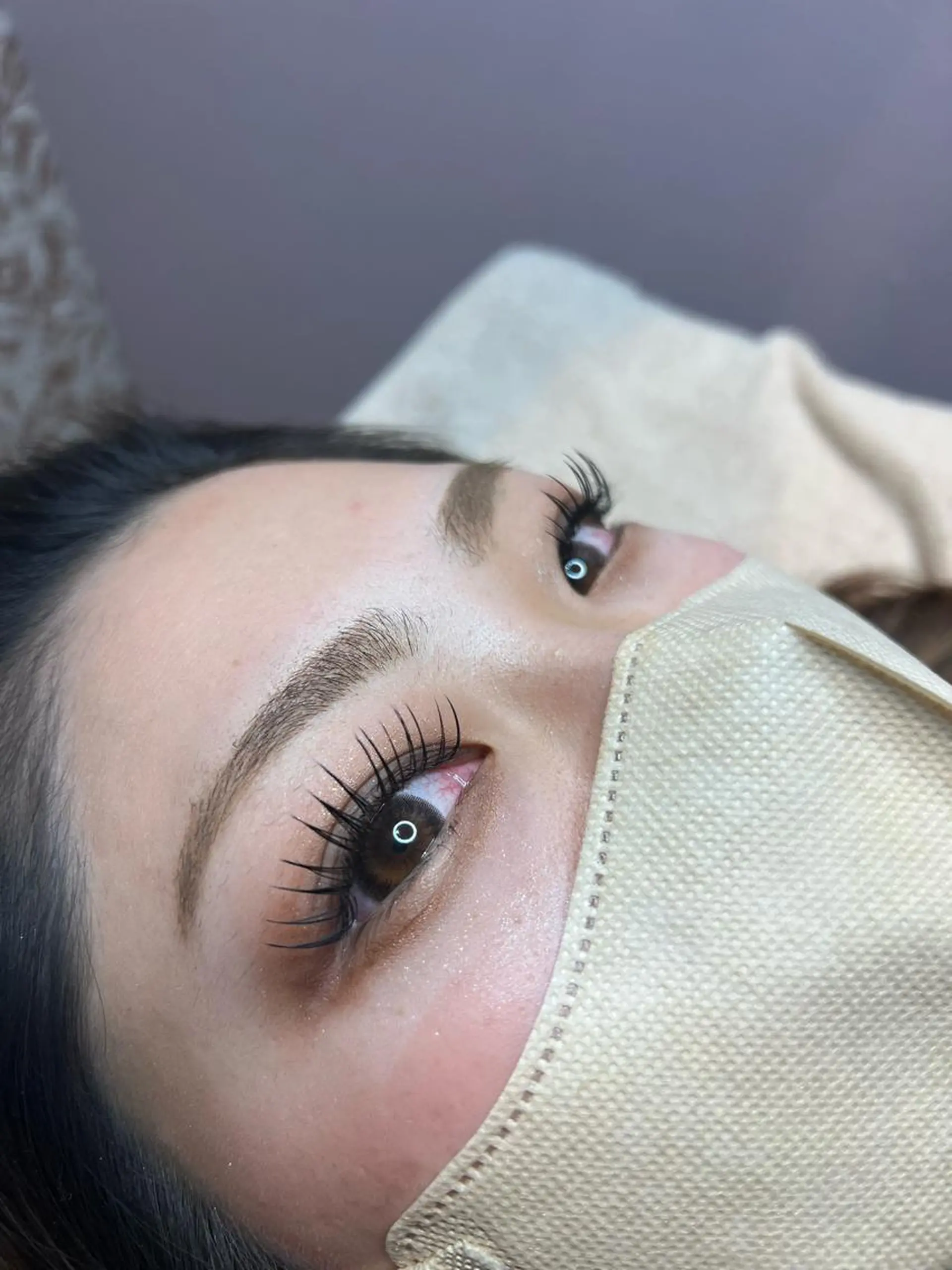 マツエク・マツパ Lカール パリジェンヌラッシュリフト 一重×まつ毛パーマ FIGARO×REVE所属・福井 珠乃のヘアスタイル