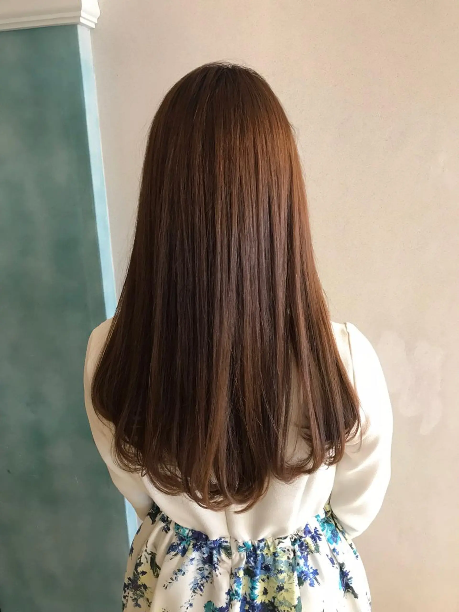 セミロング レイヤー/韓国❣️ 髪質改善/e_kiのヘアスタイル