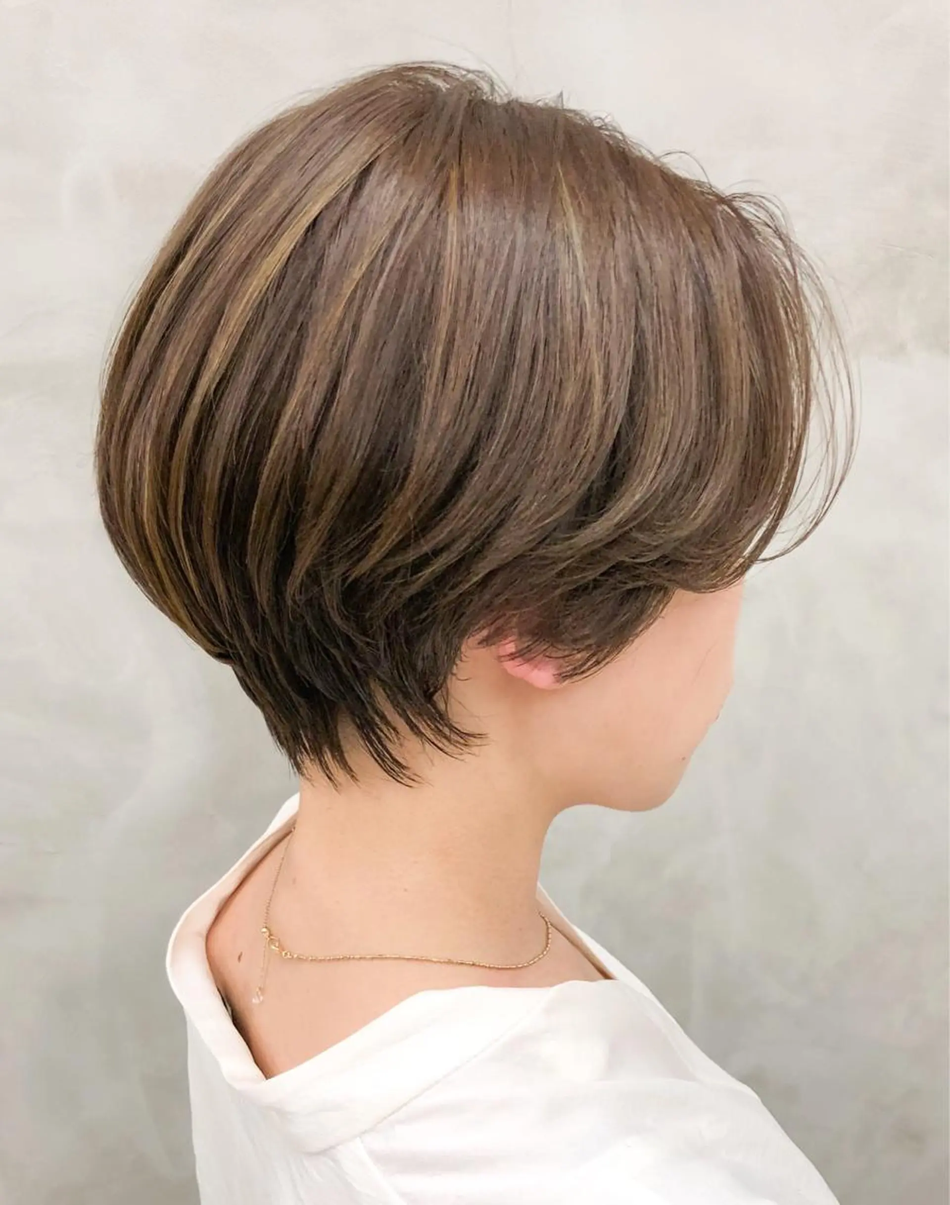 ショート カラー ハンサムショート ハイライトカラー ハイライト ショートヘア ショート・ボブ 徳竹淳一のヘアスタイル