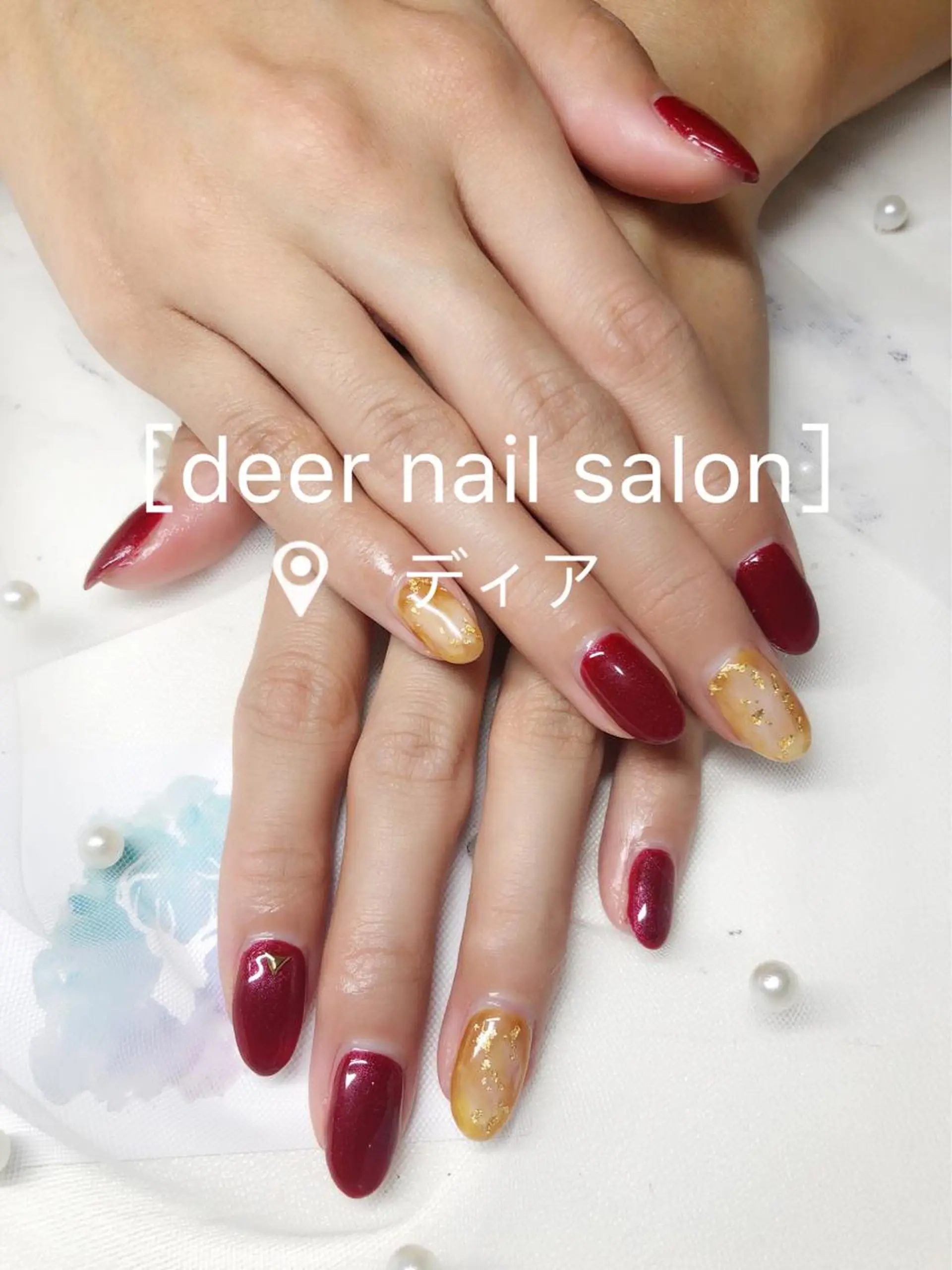 ネイル アートネイル Peachy 🍑のネイルデザイン