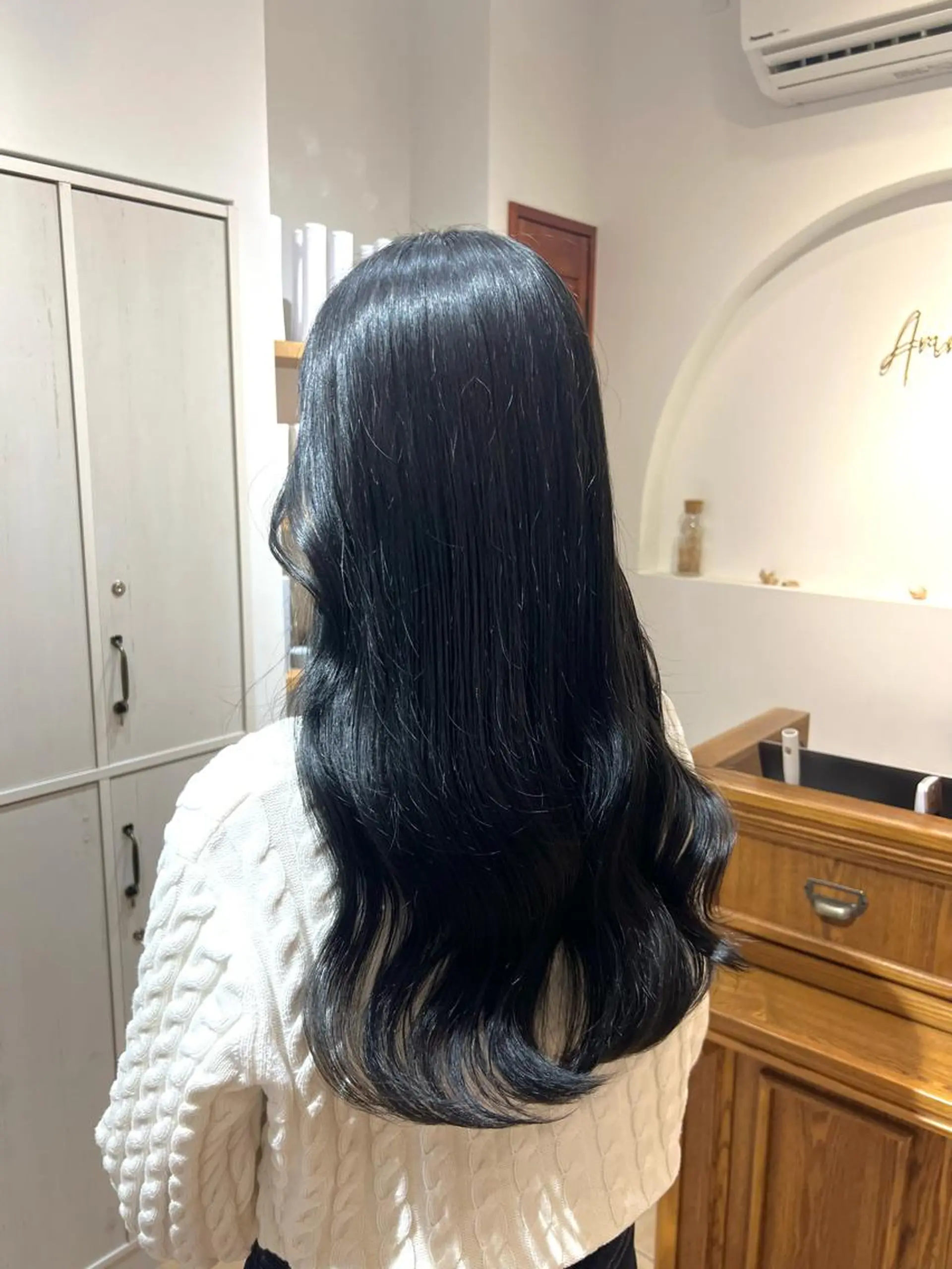 ロング カラー カット ヘアカラー トリートメント 🥀韓国ヘア🥀 宮津真菜のヘアスタイル