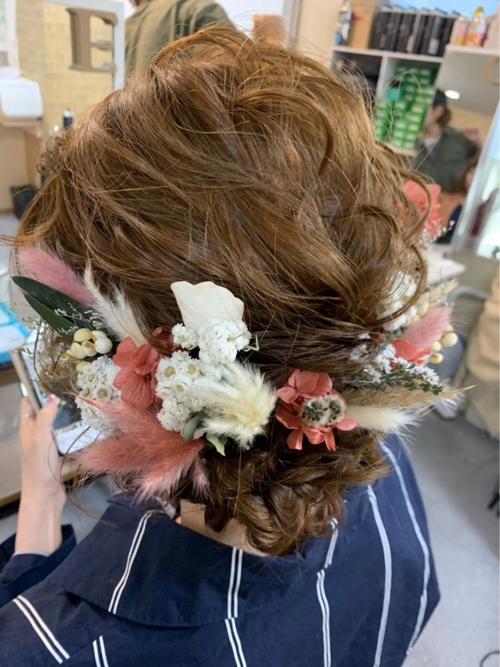 ロング ヘアアレンジ Achieve 三ノ宮のヘアスタイル