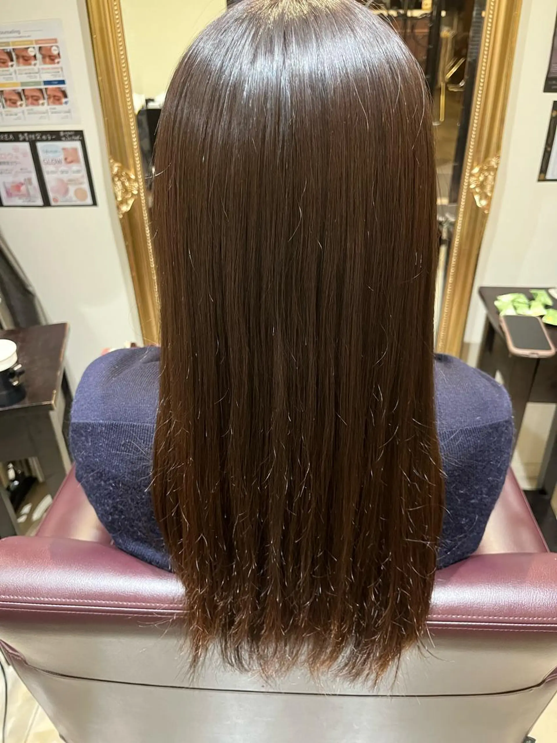 ロング カラー レディースカット SHIORIのヘアスタイル