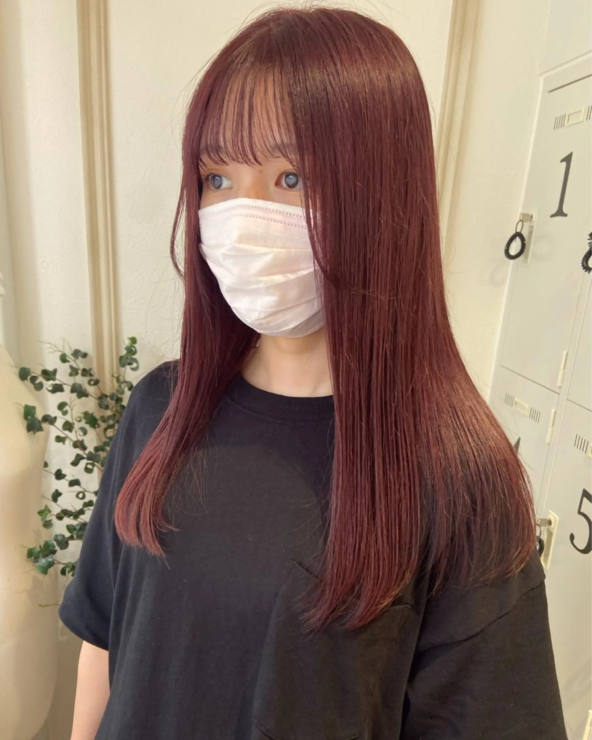 ロング カラー merc.🌿💚 八幡真衣のヘアスタイル