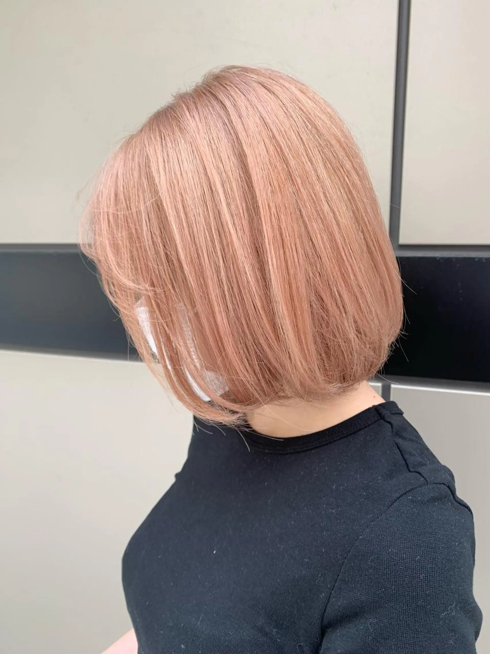 ショート カラー ベージュカラー ブリーチ ピンクカラー ヘアカラー レイヤー/大人メンズ パーマ🌀 平島拓也のヘアスタイル