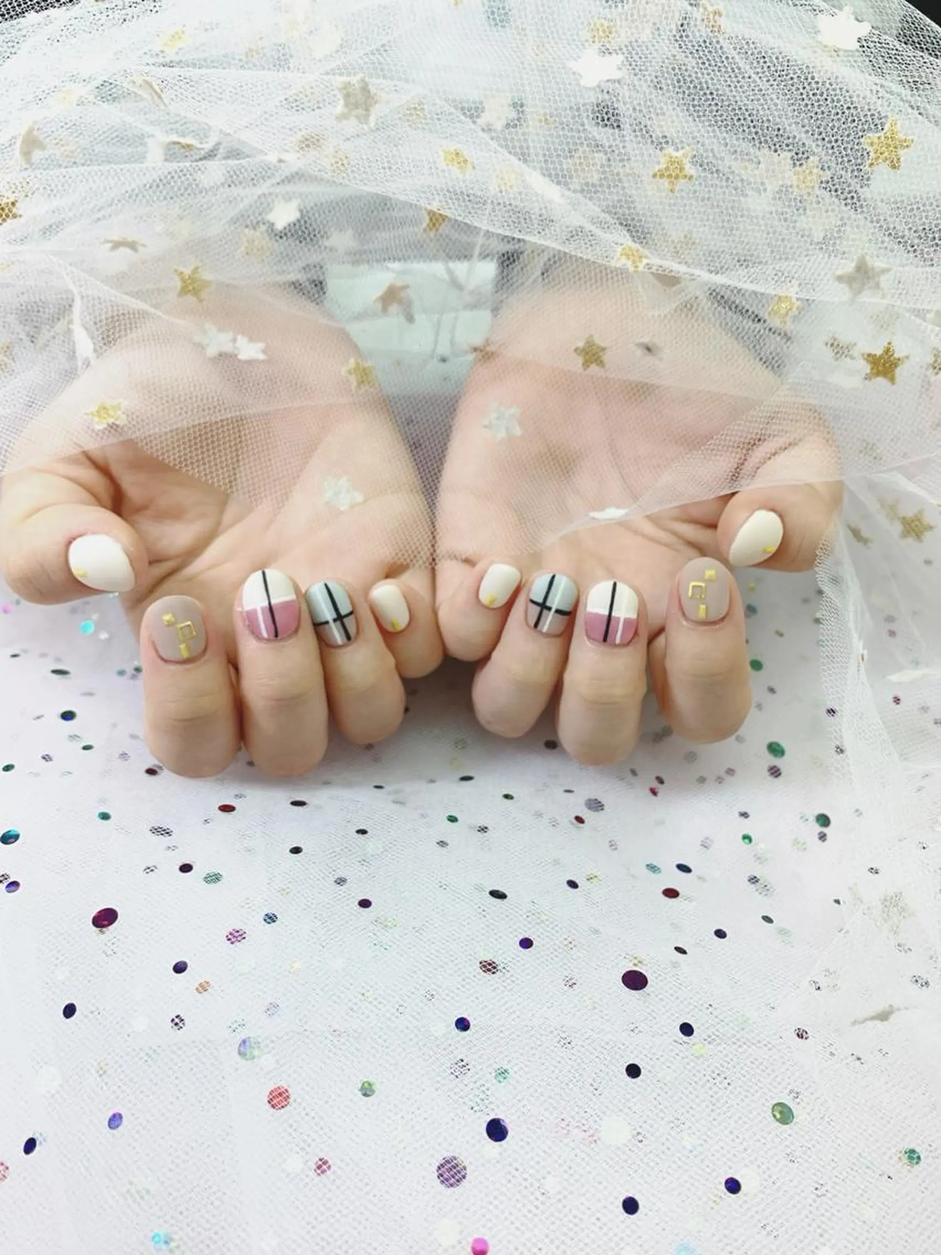 ネイル 🦋ネイルサロン ブラン🌈ゆりのネイルデザイン