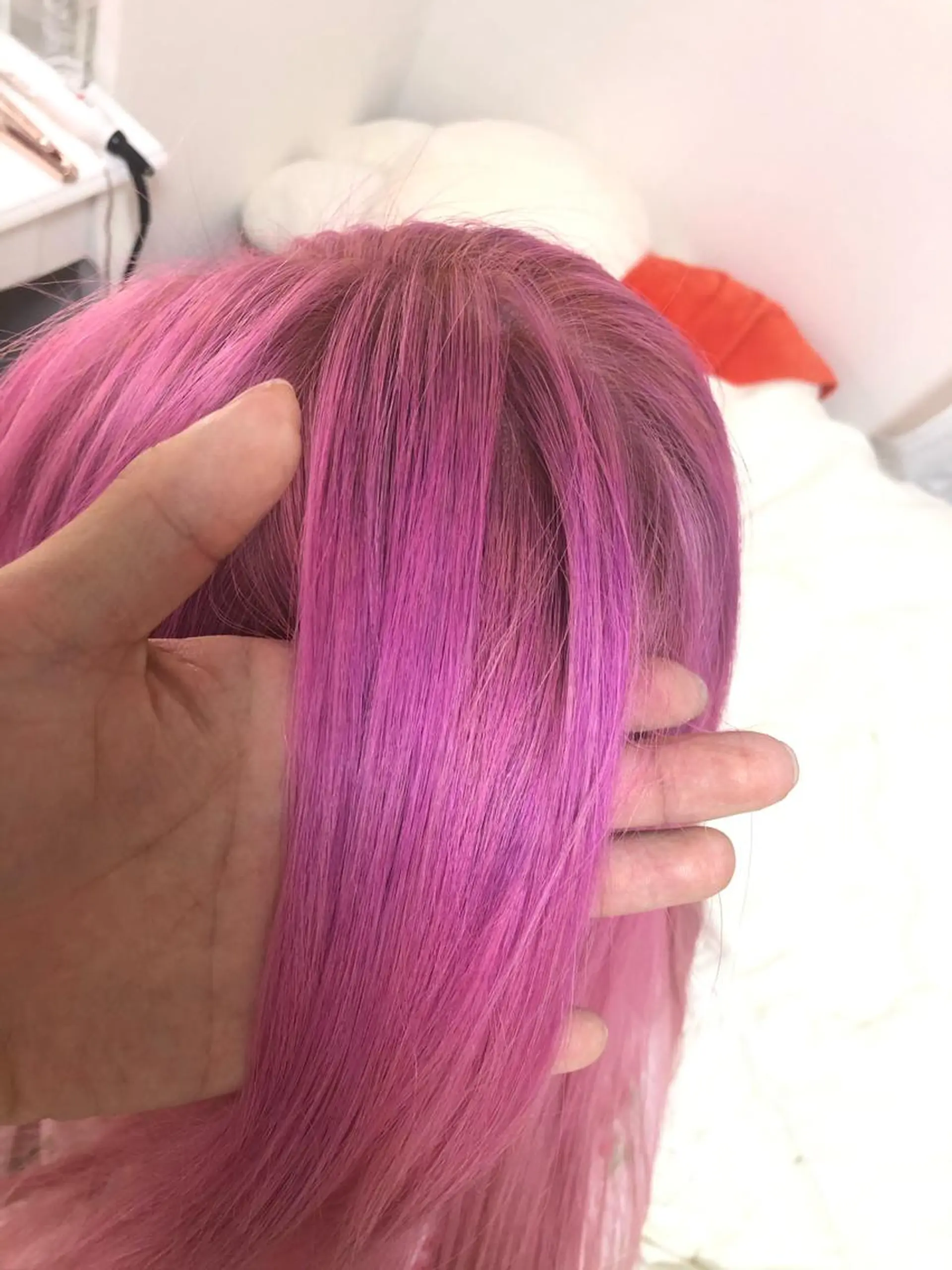 ロング カラー ダブルカラー ピンクカラー CYNTHIADUE 店長｜ IRISUのヘアスタイル