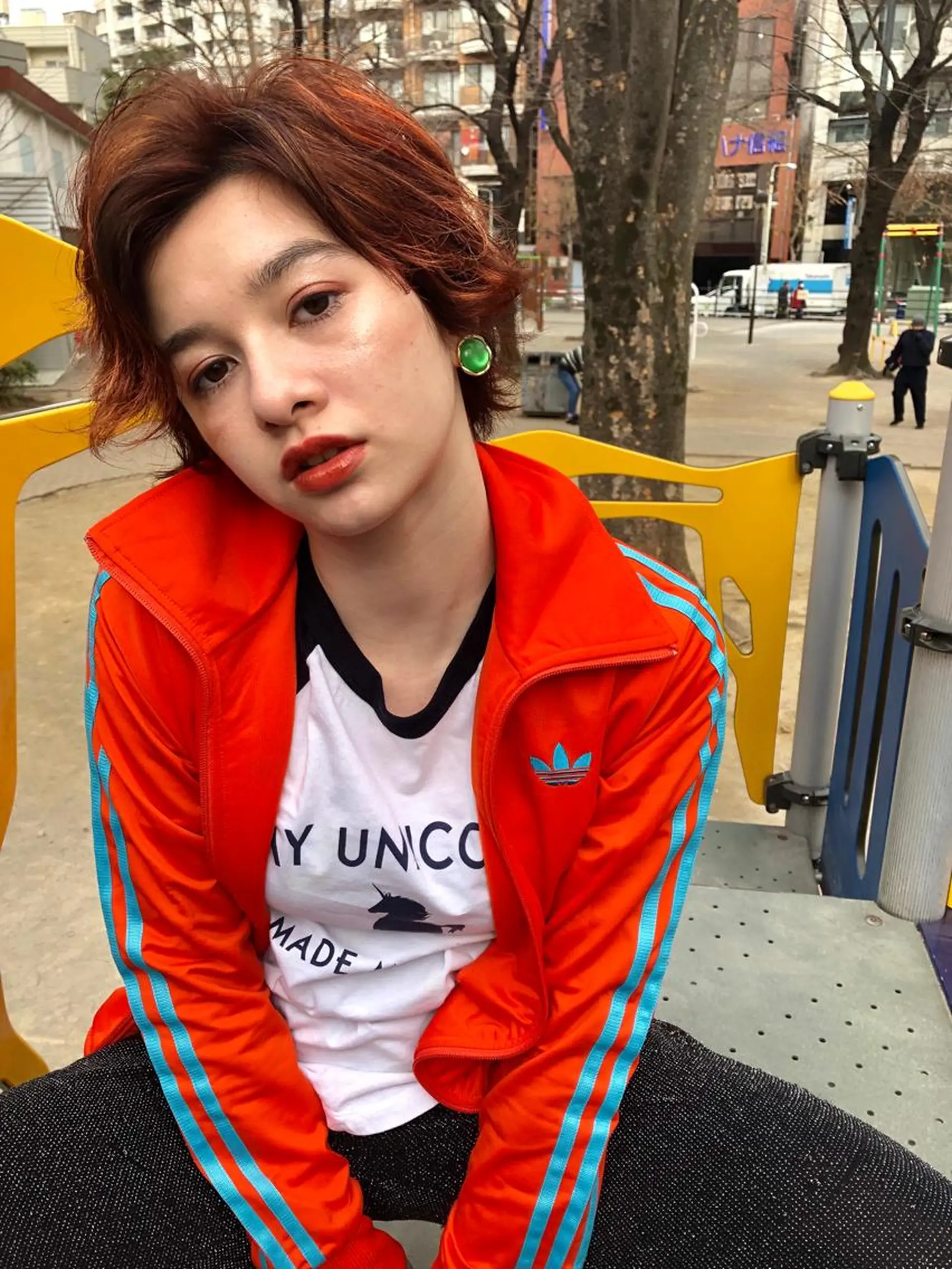 ショート カラー 透明感カラー│ レイヤーヘア中居美樹のヘアスタイル